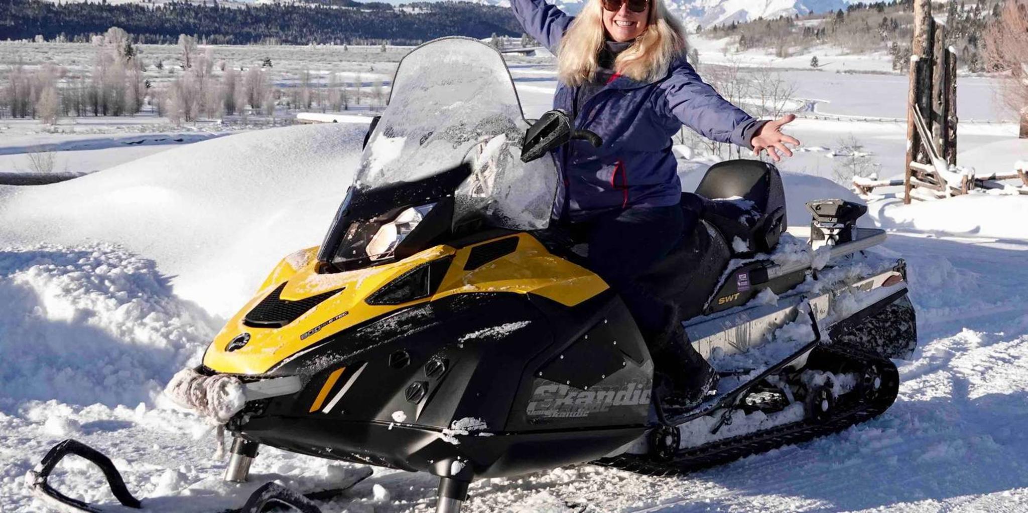 Jackson Hole Dog Sledding and Snowmobile Adventure