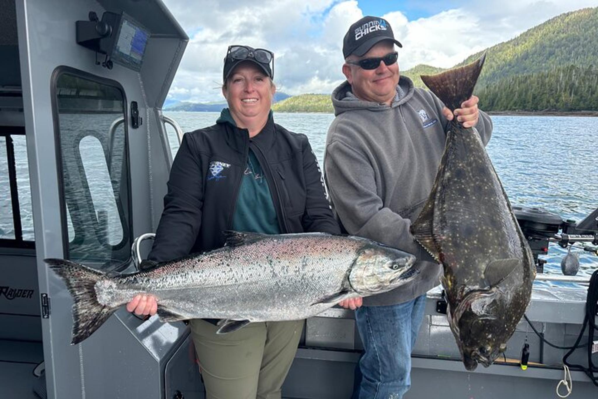 Ketchikan Salmon and Halibut Fishing Adventure