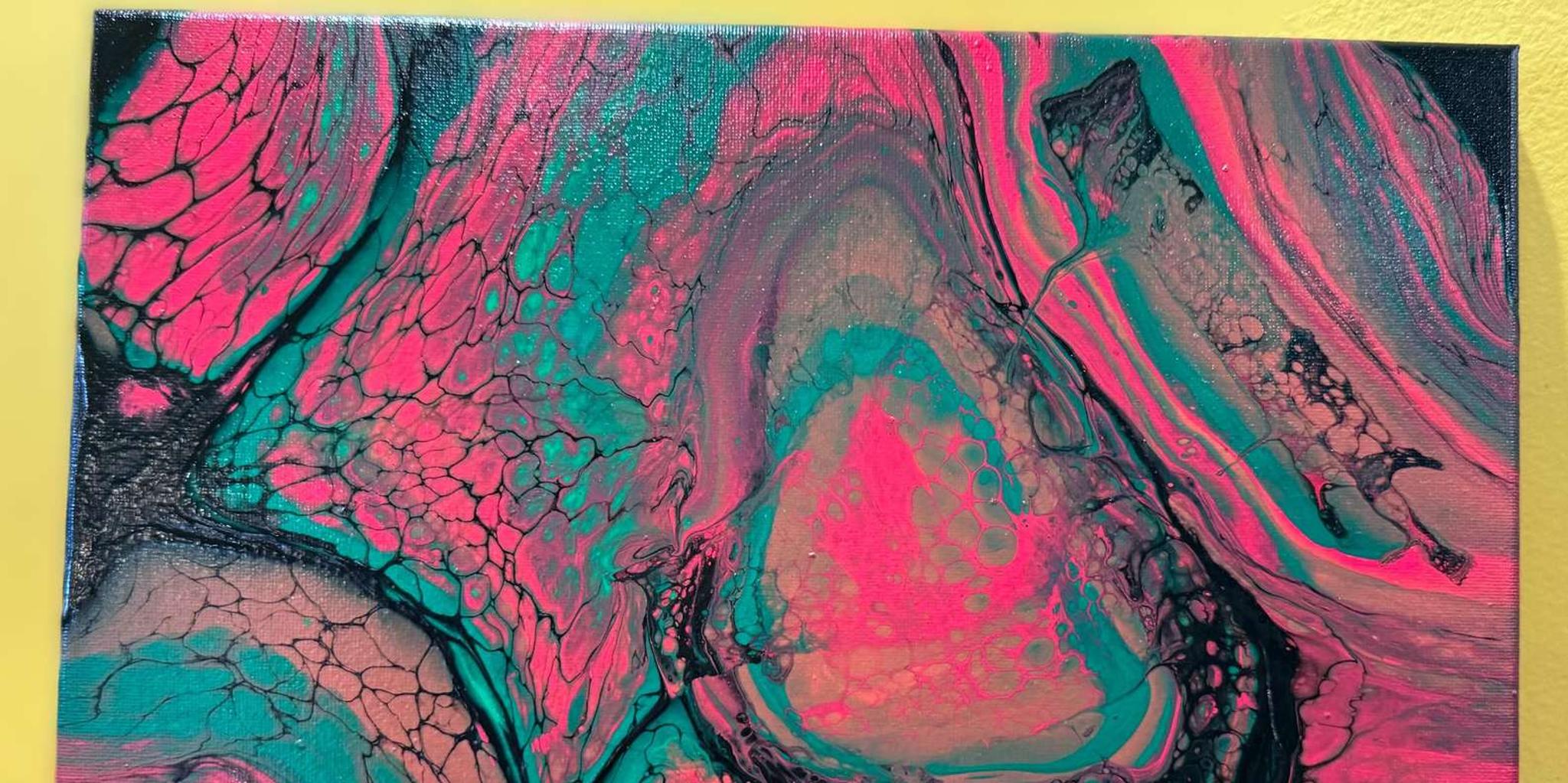 Atlanta Fluid Canvas Art Workshop - Image 2