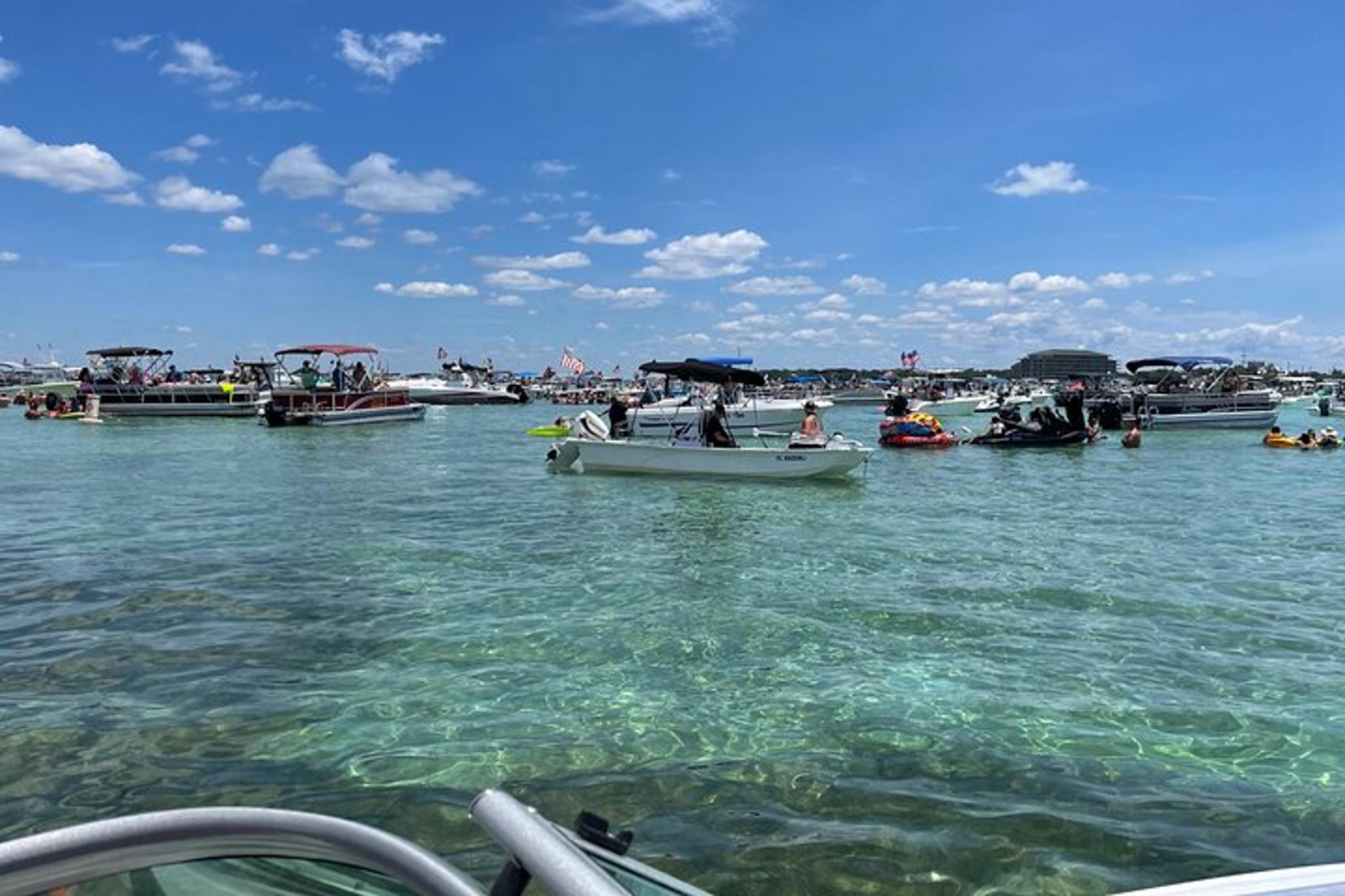 Destin Pontoon Tour to Crab Island with Captain - Image 5