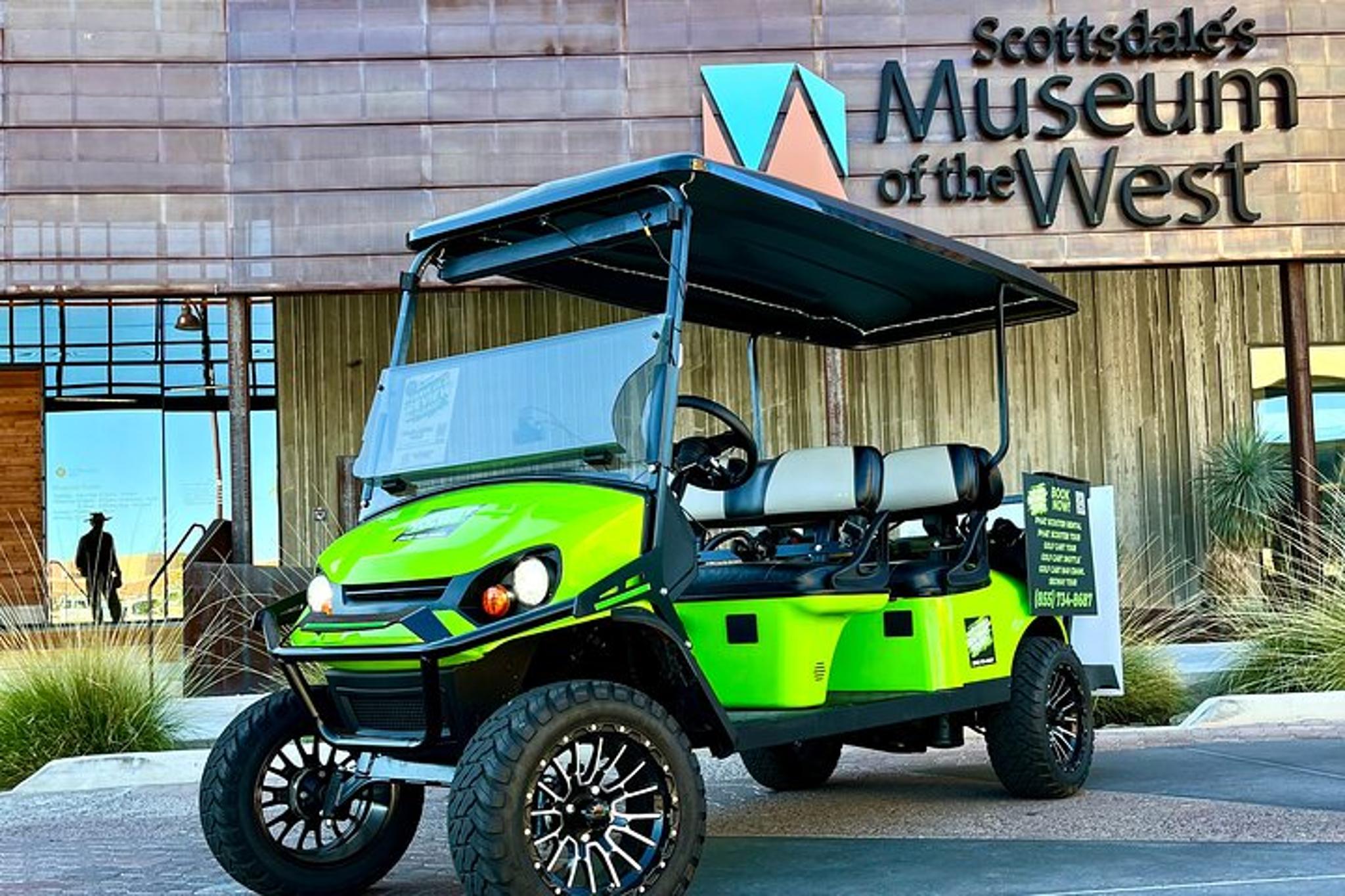 Scottsdale Golf Cart Tour Old Town Exploration 1.5 Hr - Image 2