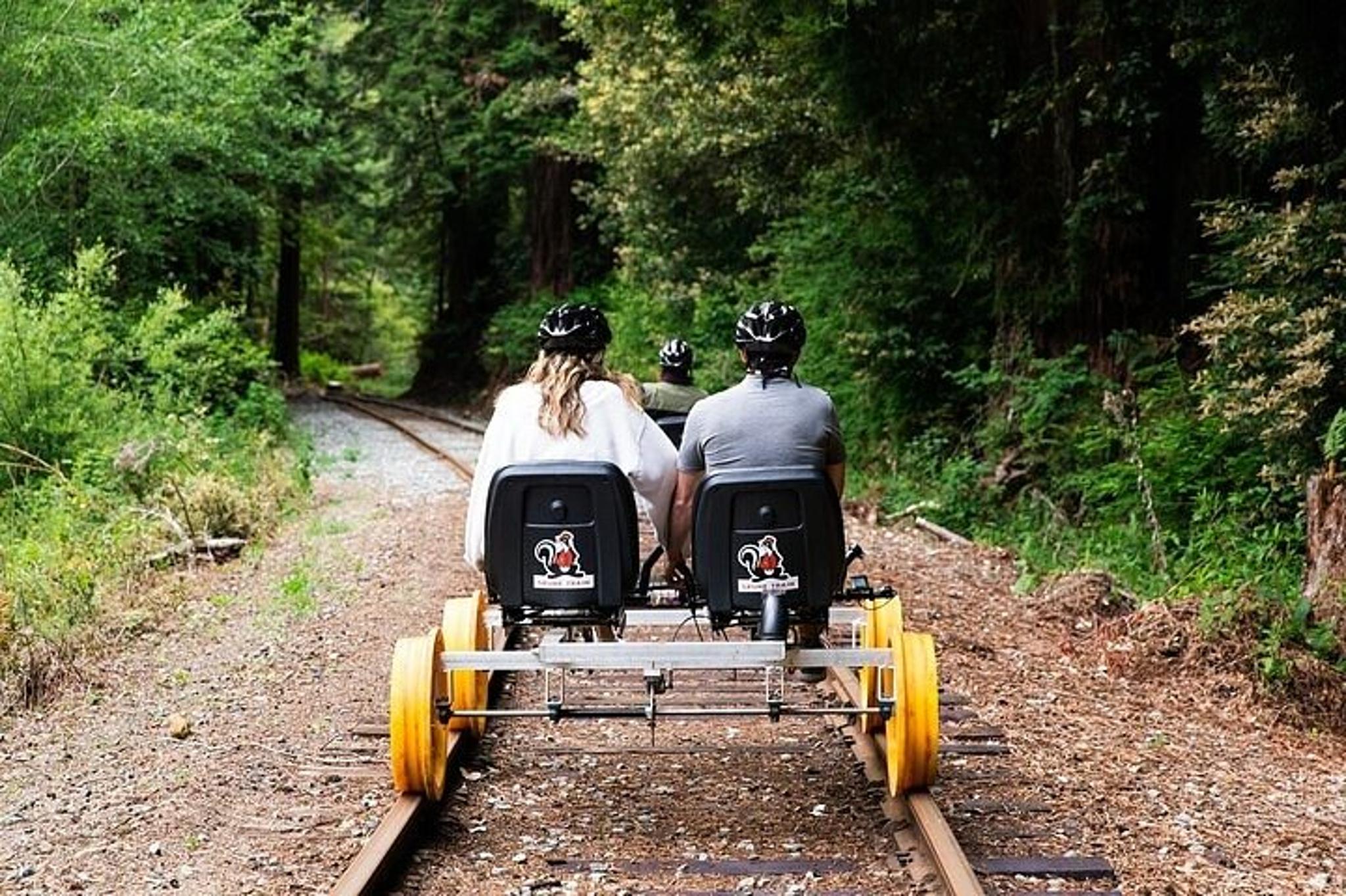 Fort Bragg Railbike Adventure Along Pudding Creek - Image 3