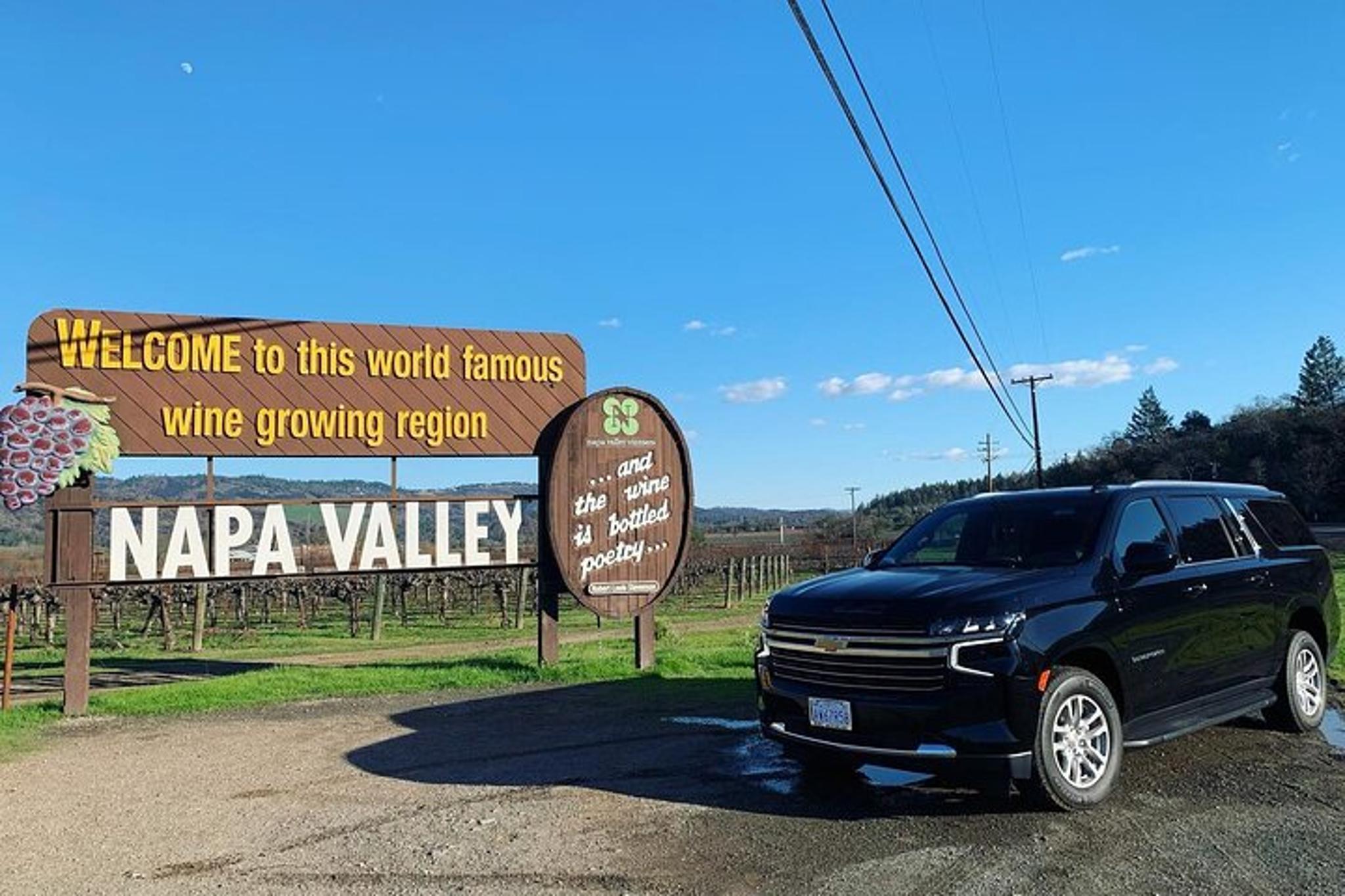Napa Valley Winery and Vineyard Transportation