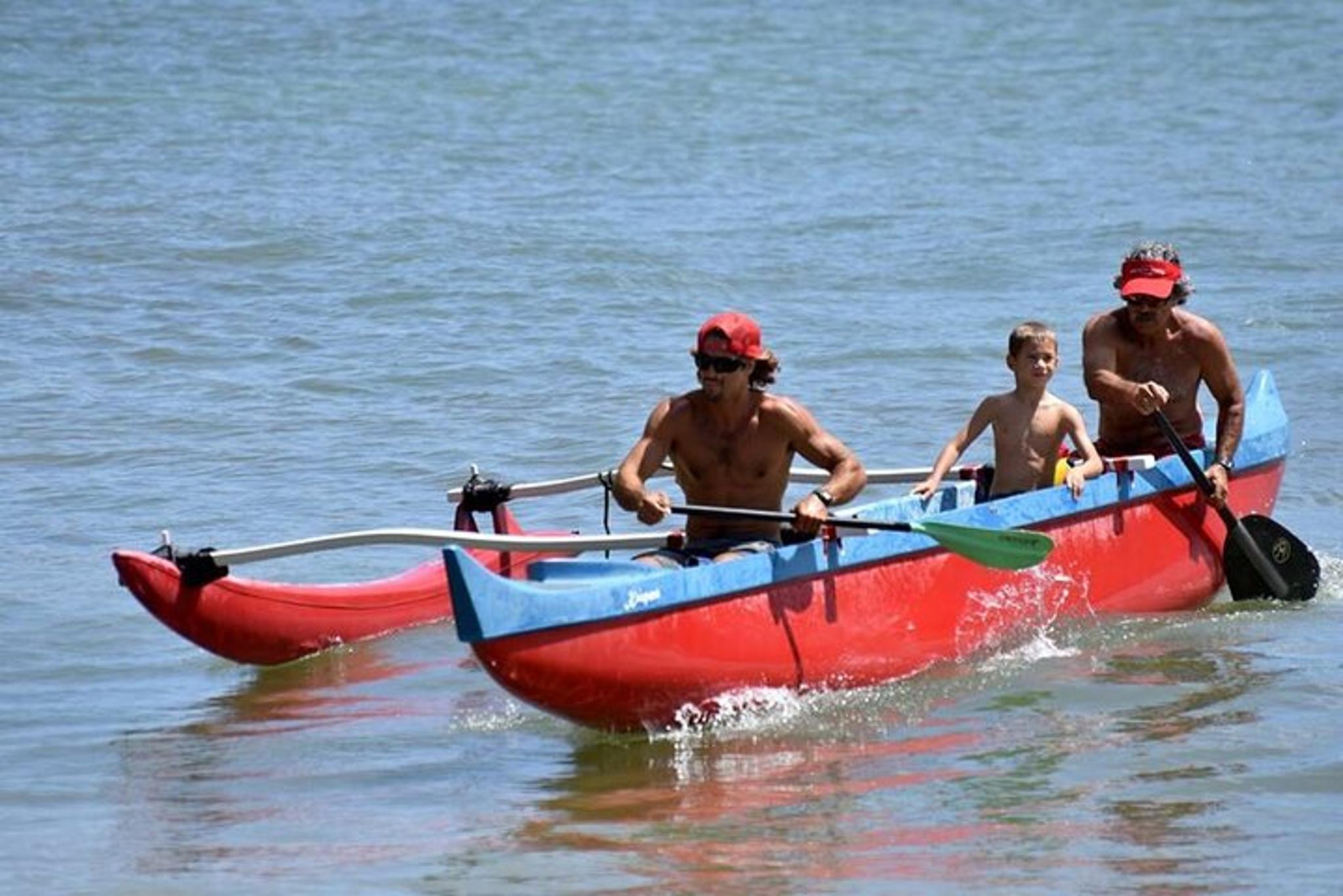Kalapaki Beach Outrigger Canoe Surfing - Image 6