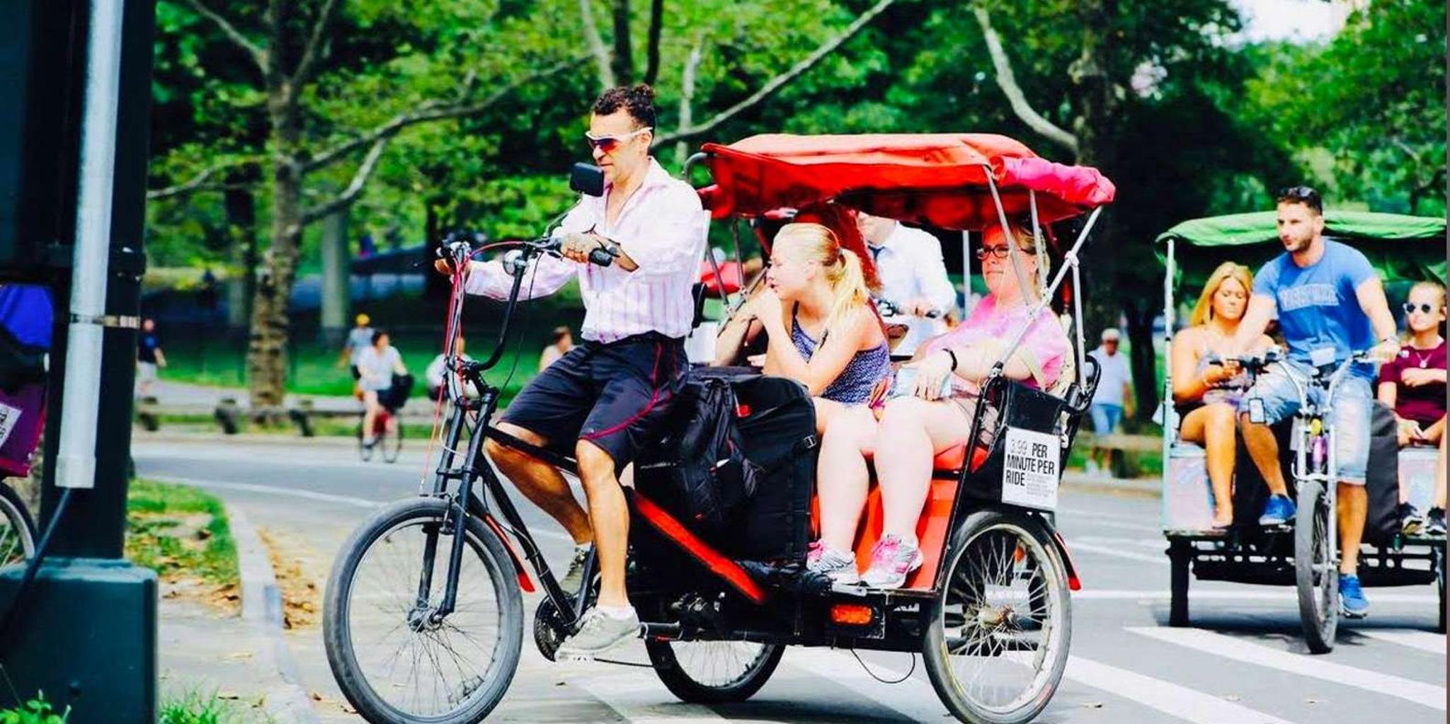 New York Central Park Pedicab Tour