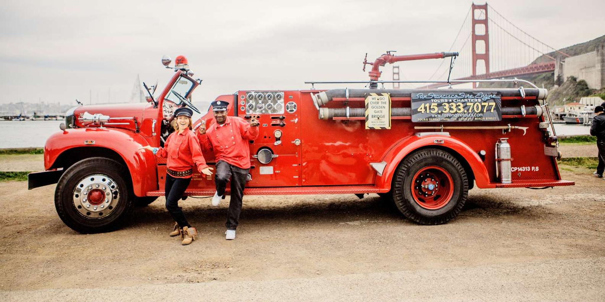 San Francisco Fire Engine Tour