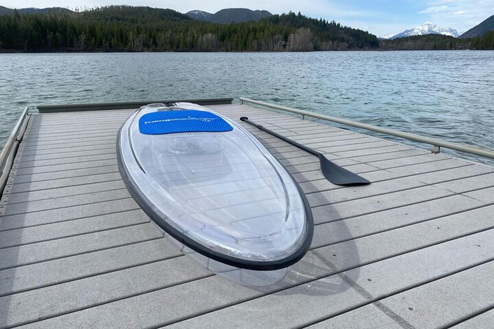 Glacier Park Clear Paddleboard Rental - Image 3