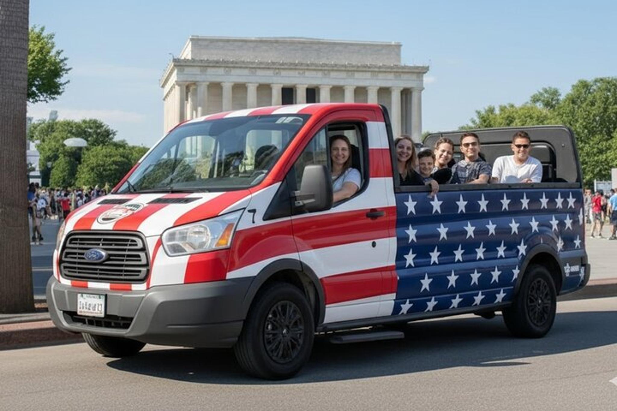 Washington DC History & Monuments Open-Air Minibus Tour