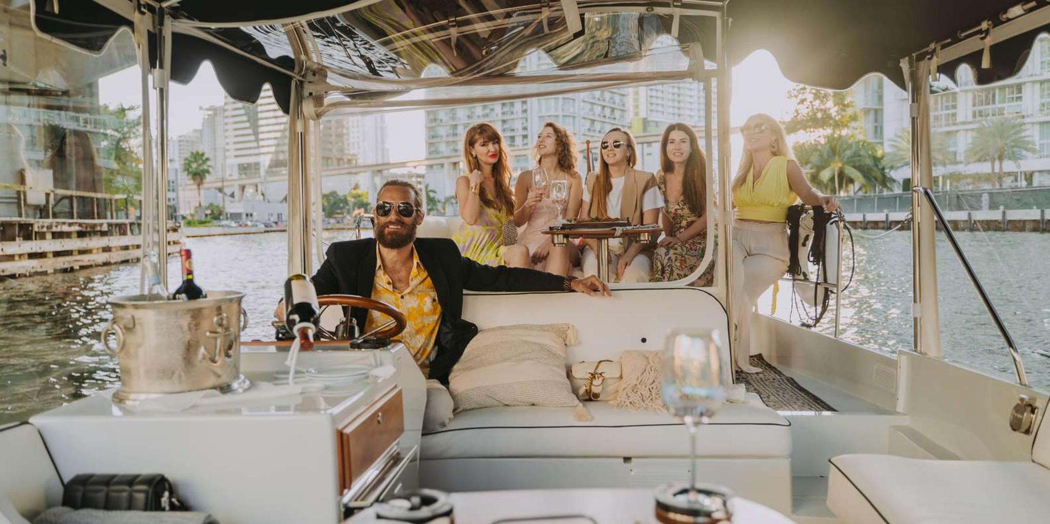 Miami E-Boat Cruise with Wine and Charcuterie - Image 5