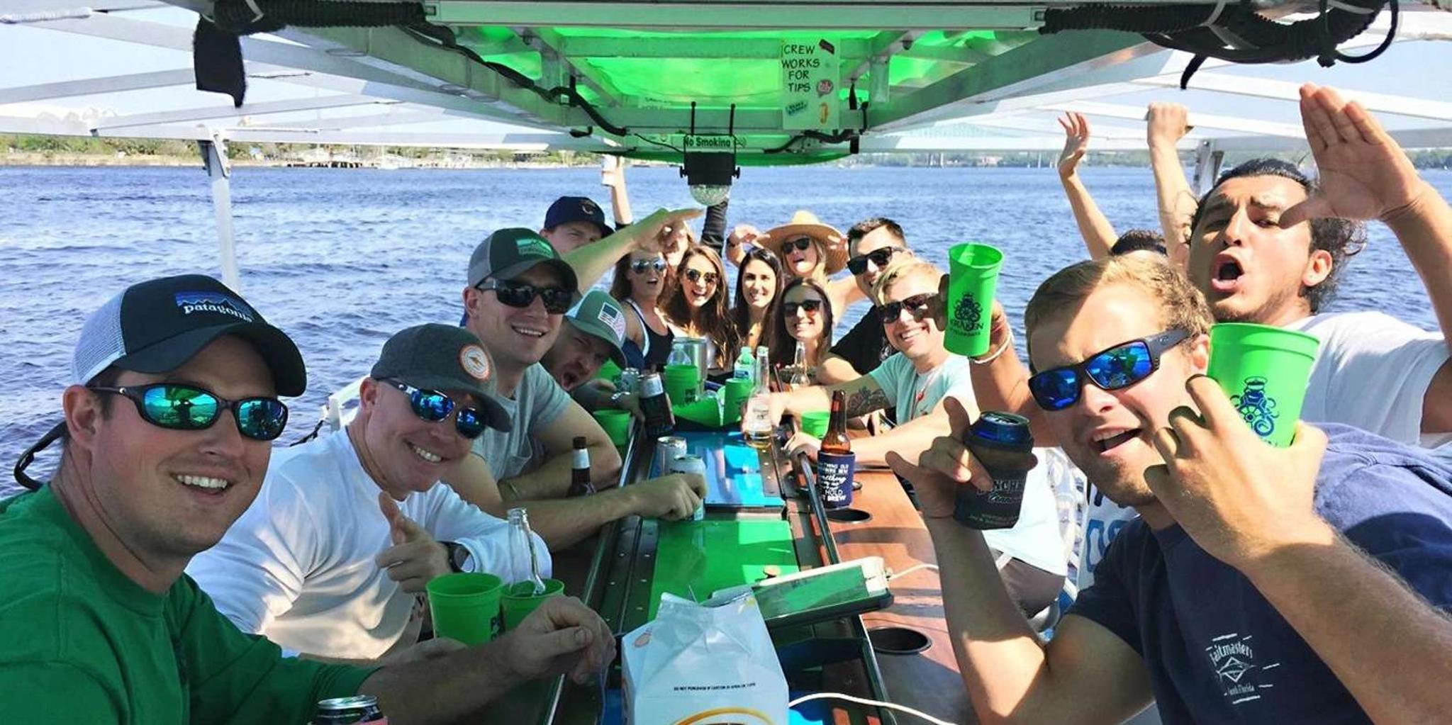 Tampa Paddle Pub River Cruise at Sunset 2 hr - Image 5