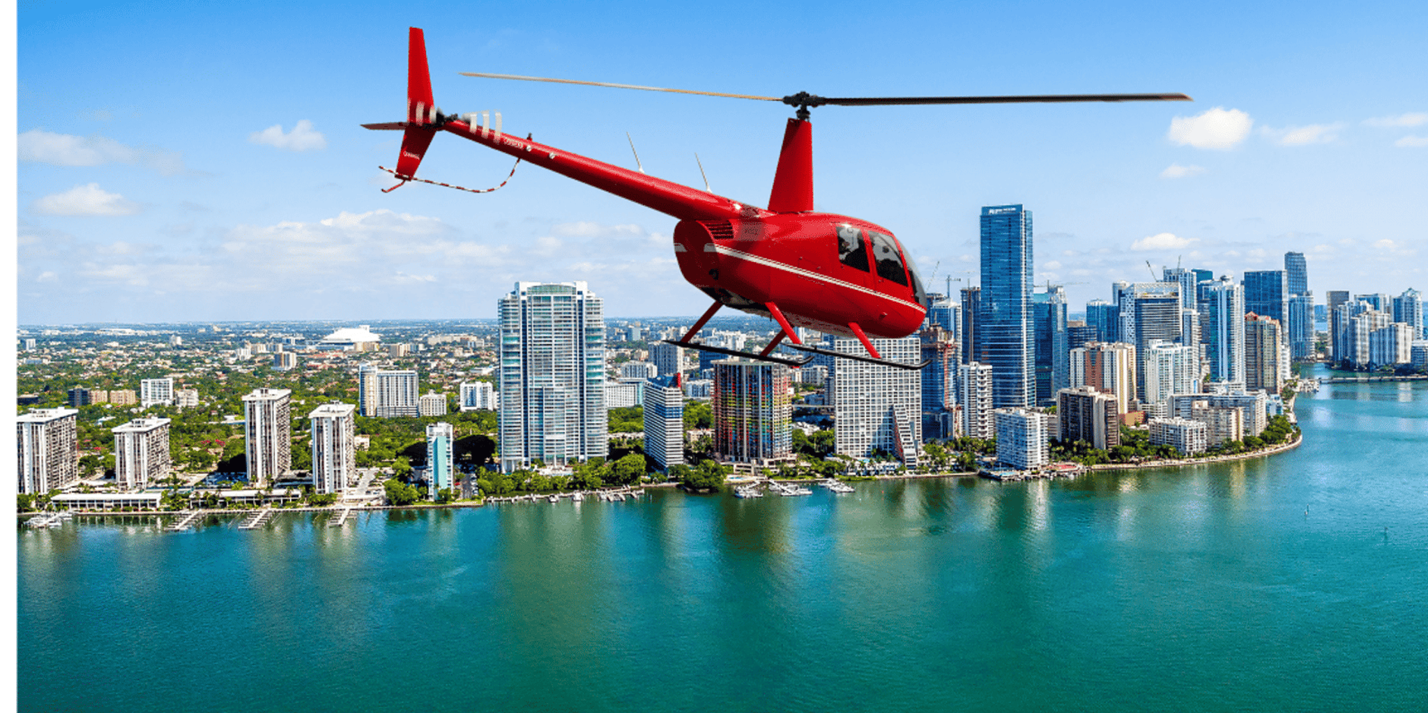Miami Private Helicopter Tour with Champagne - Image 2
