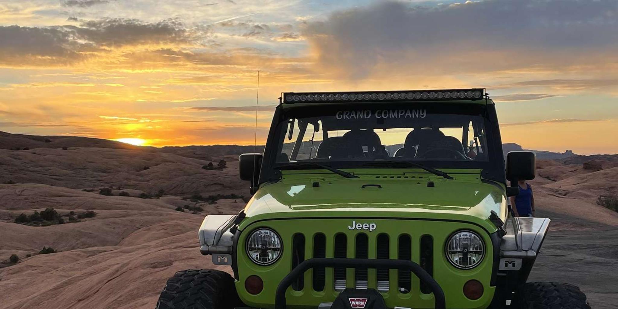 Moab Jeep Tour on Hell's Revenge Trail