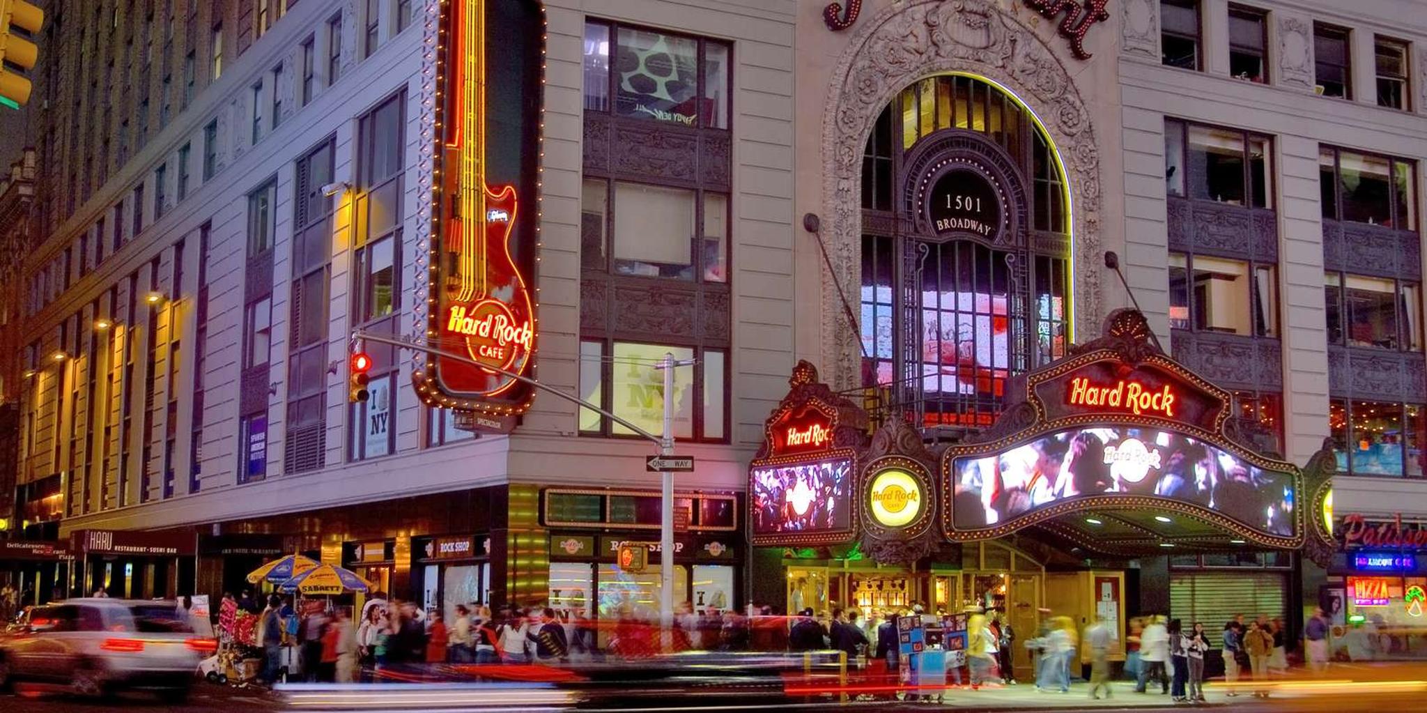 New York Hard Rock Cafe Dining Experience