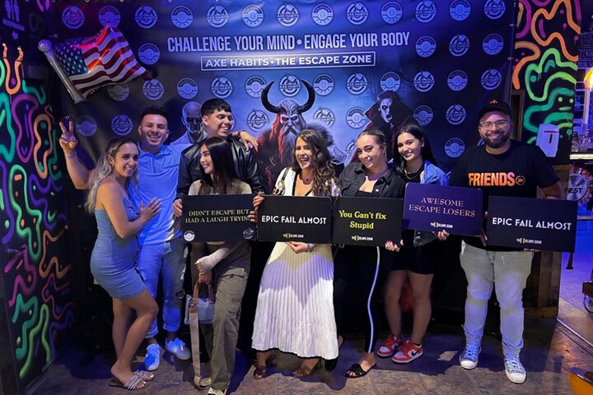 Miami Axe Throwing and Escape Room Experience - Image 6