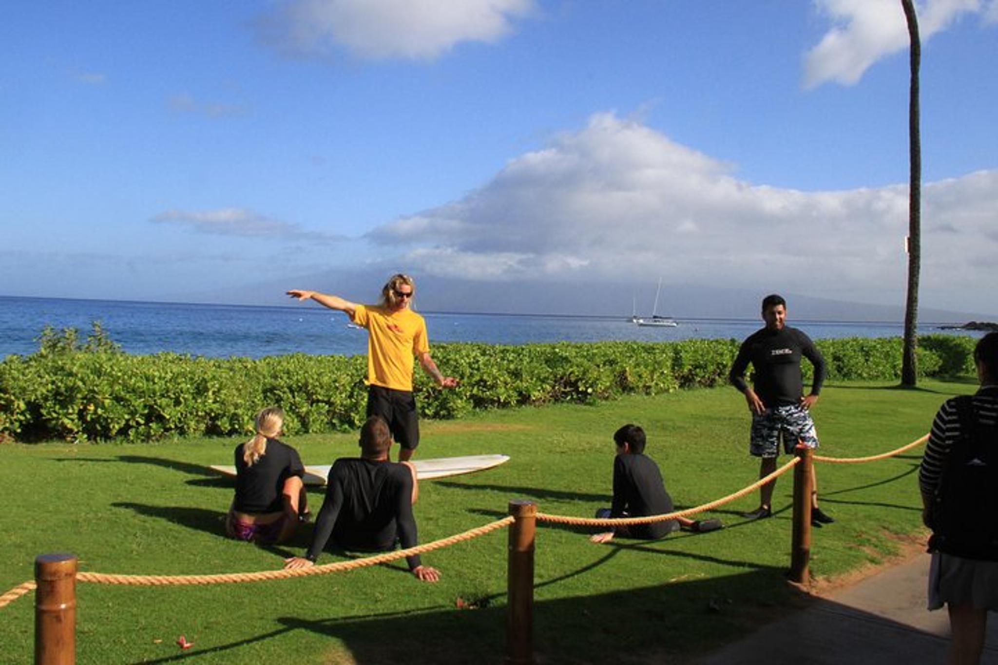 Ka'anapali Beach Group Surf Lesson