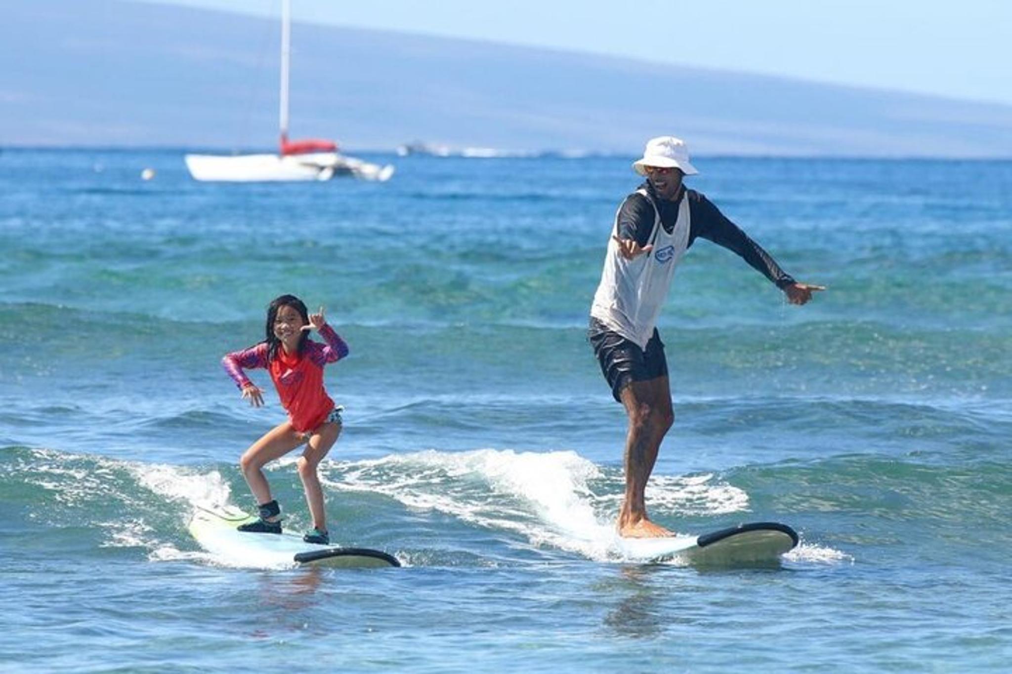 Lahaina Surf Lessons 2 hr - Image 1