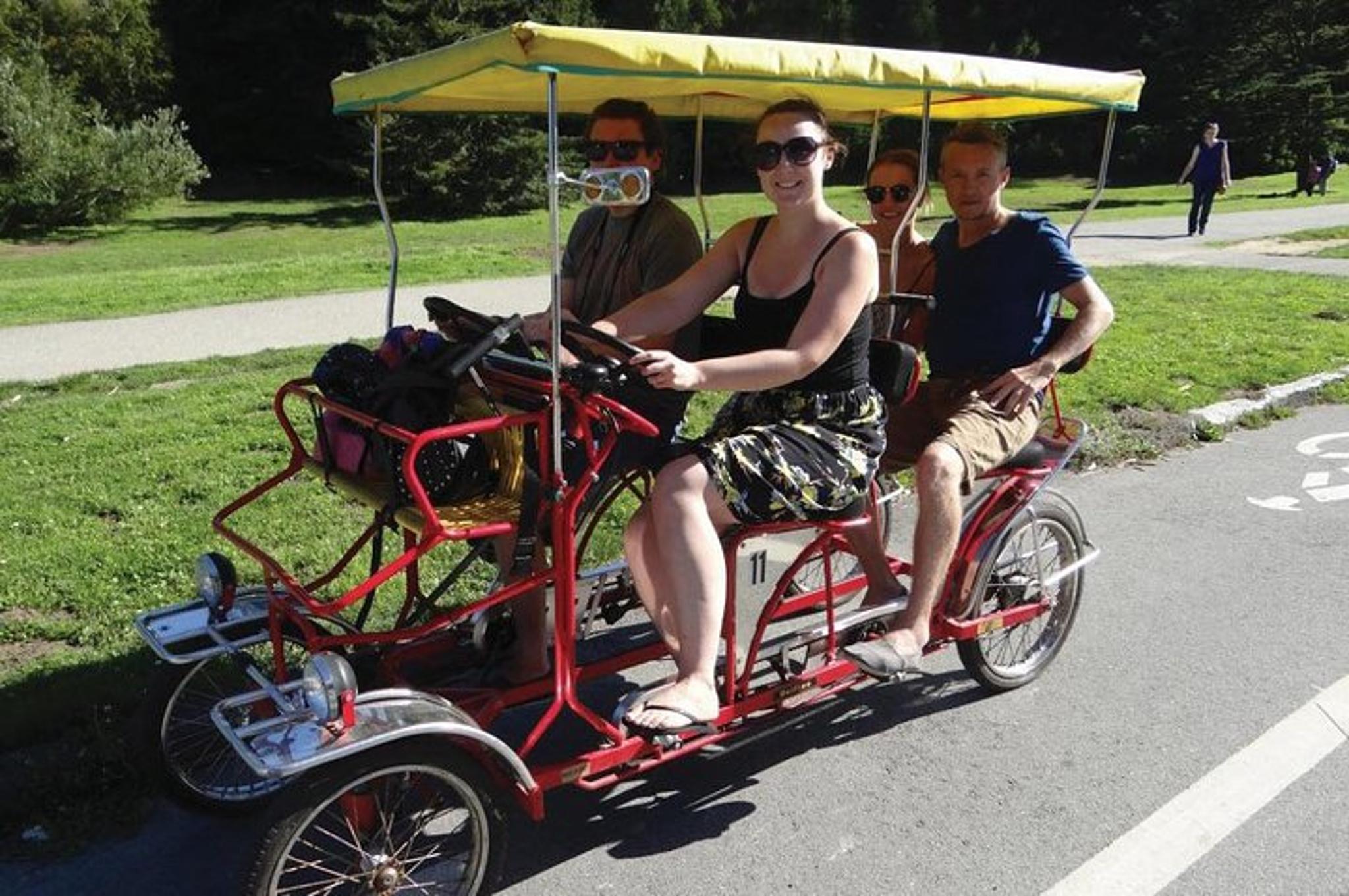 San Francisco Surrey Bike Rental in Golden Gate Park - Image 6