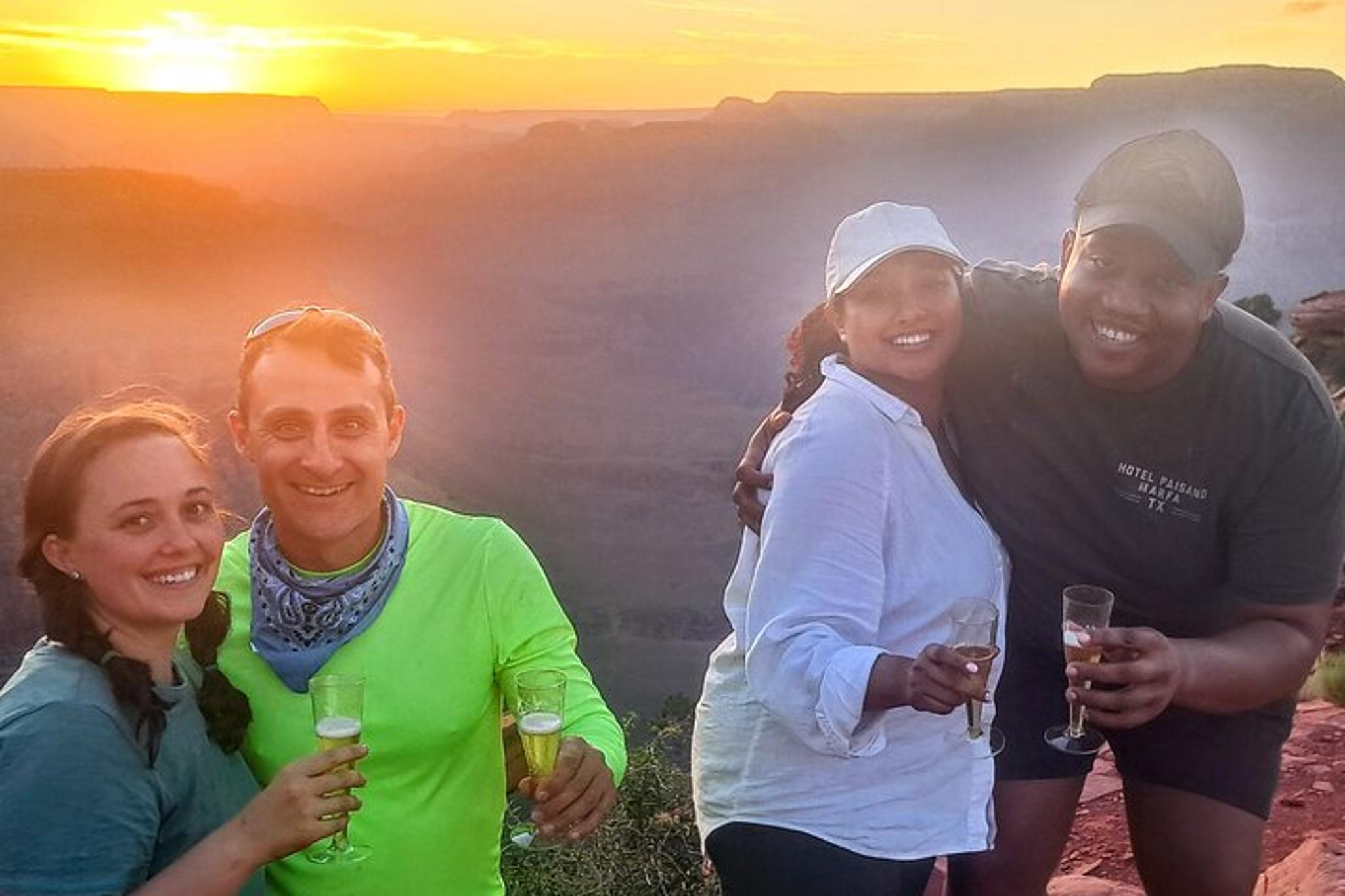 Grand Canyon Hiking Adventure at Sunset - Image 4