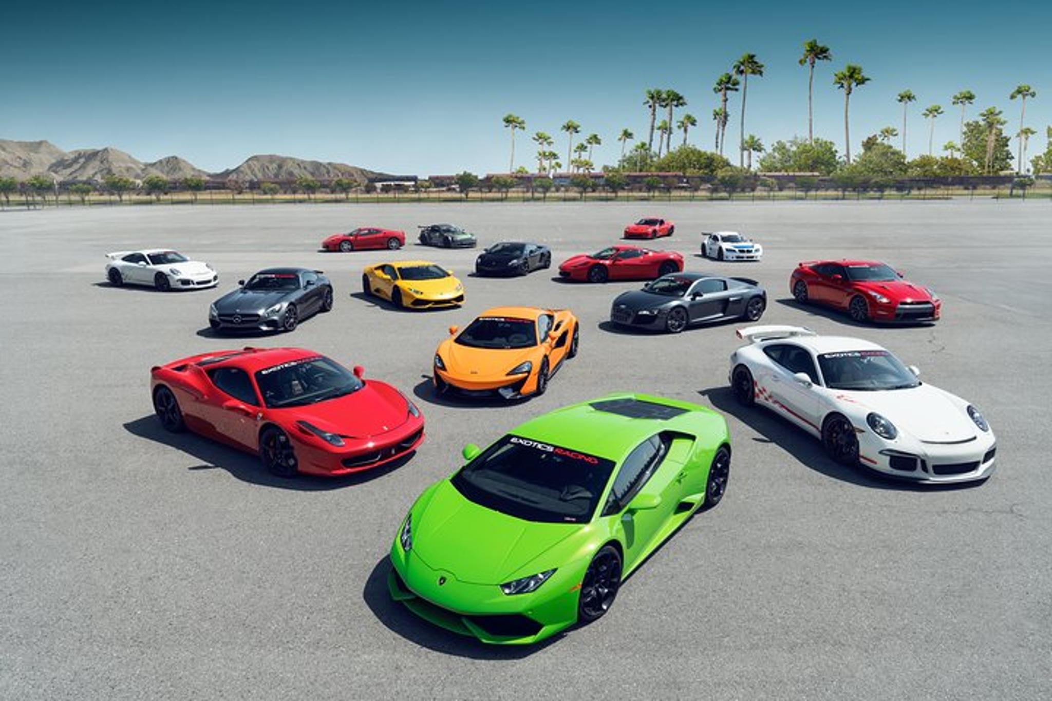 Las Vegas Exotic Car Driving Experience 2 hr