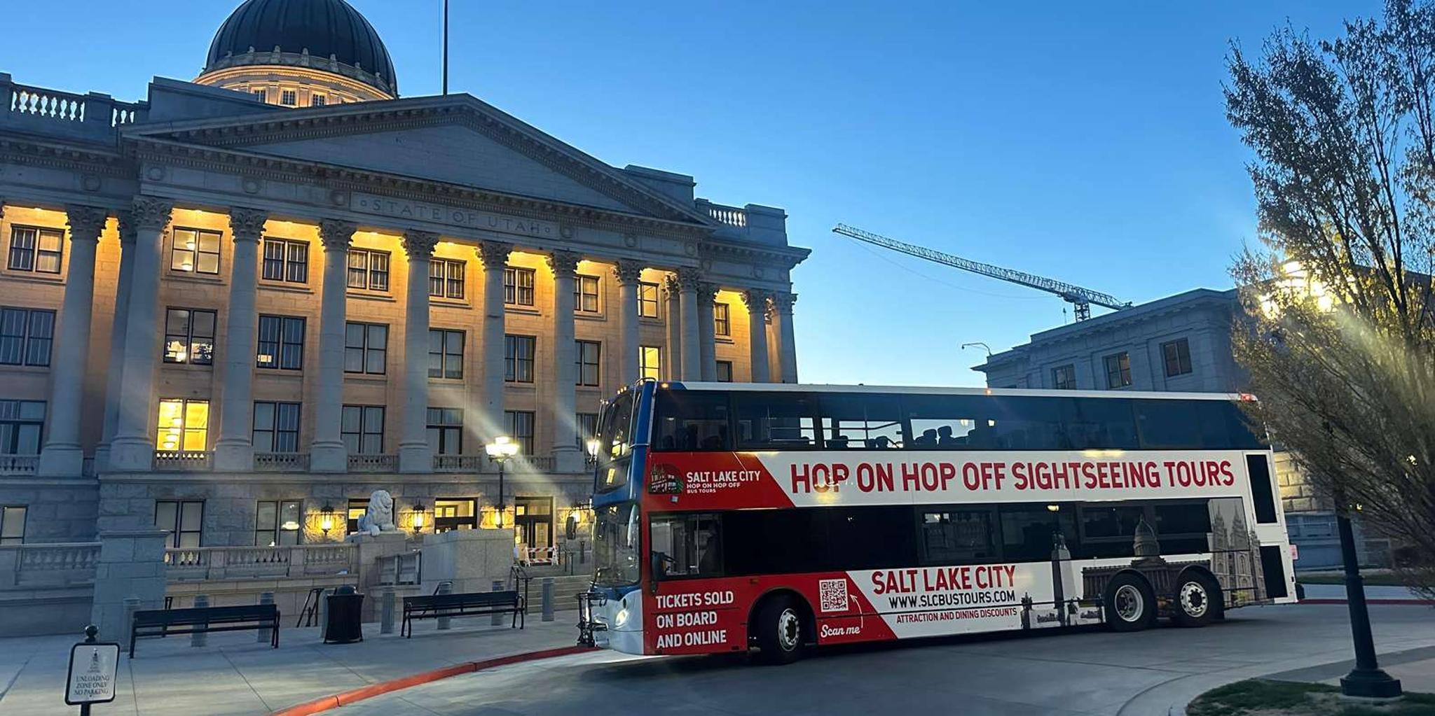 Salt Lake City Hop-On Hop-Off Bus Tour