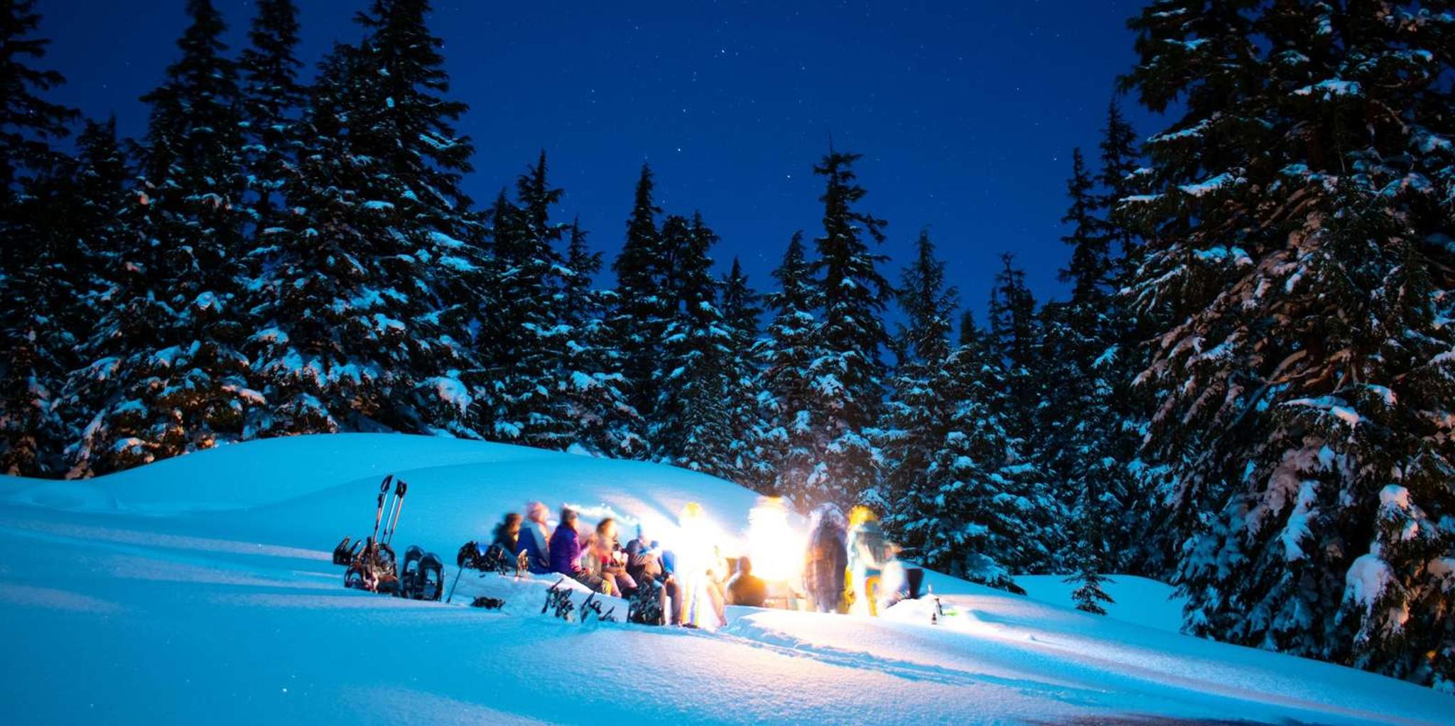 Bend Snowshoeing Tour and Bonfire - Image 4