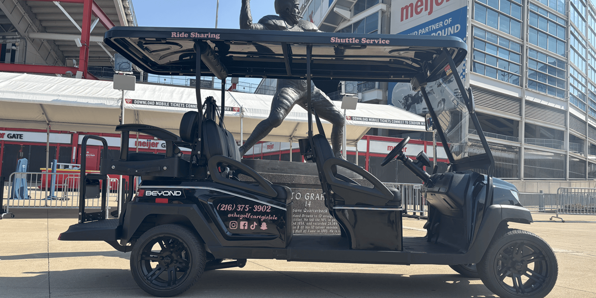 Cleveland Private City Golf Cart Tour - Image 3