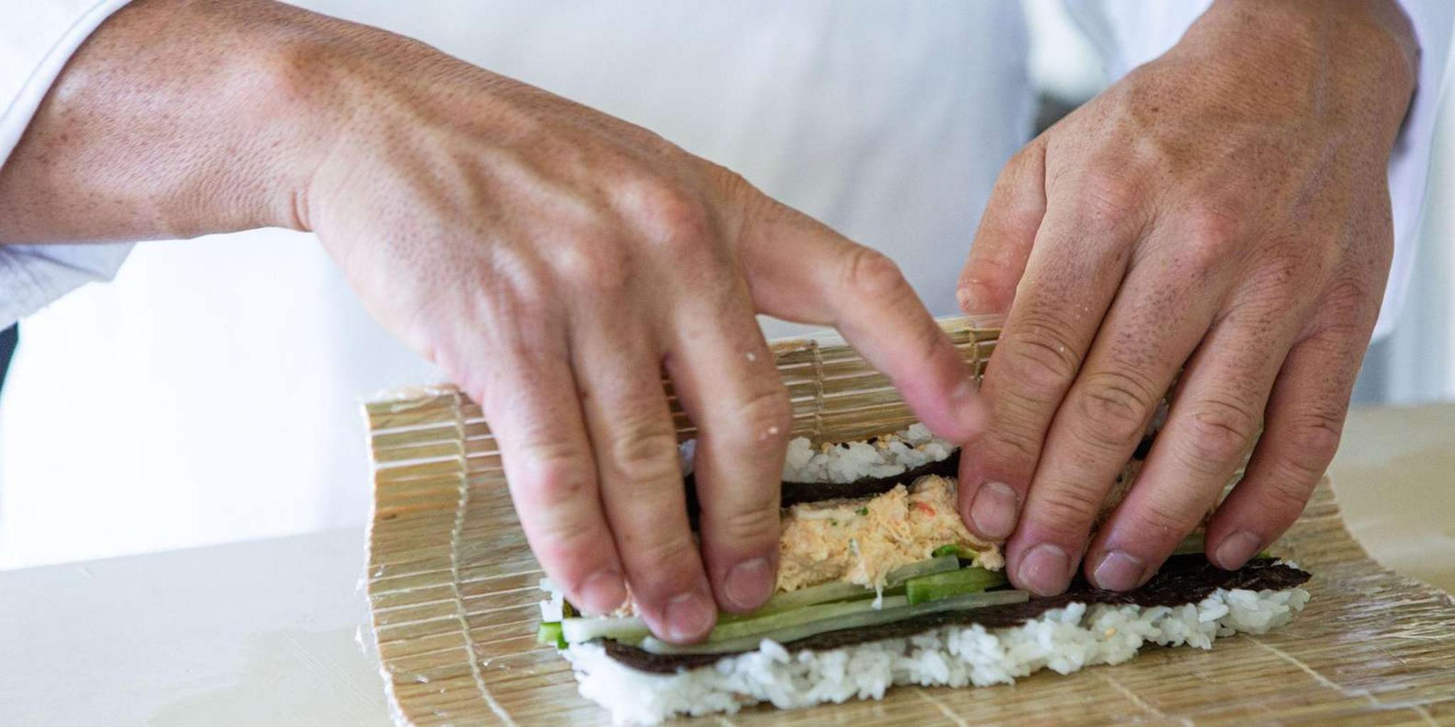 Charlotte Sushi Making Class at Local Brewery 2 hr - Image 1