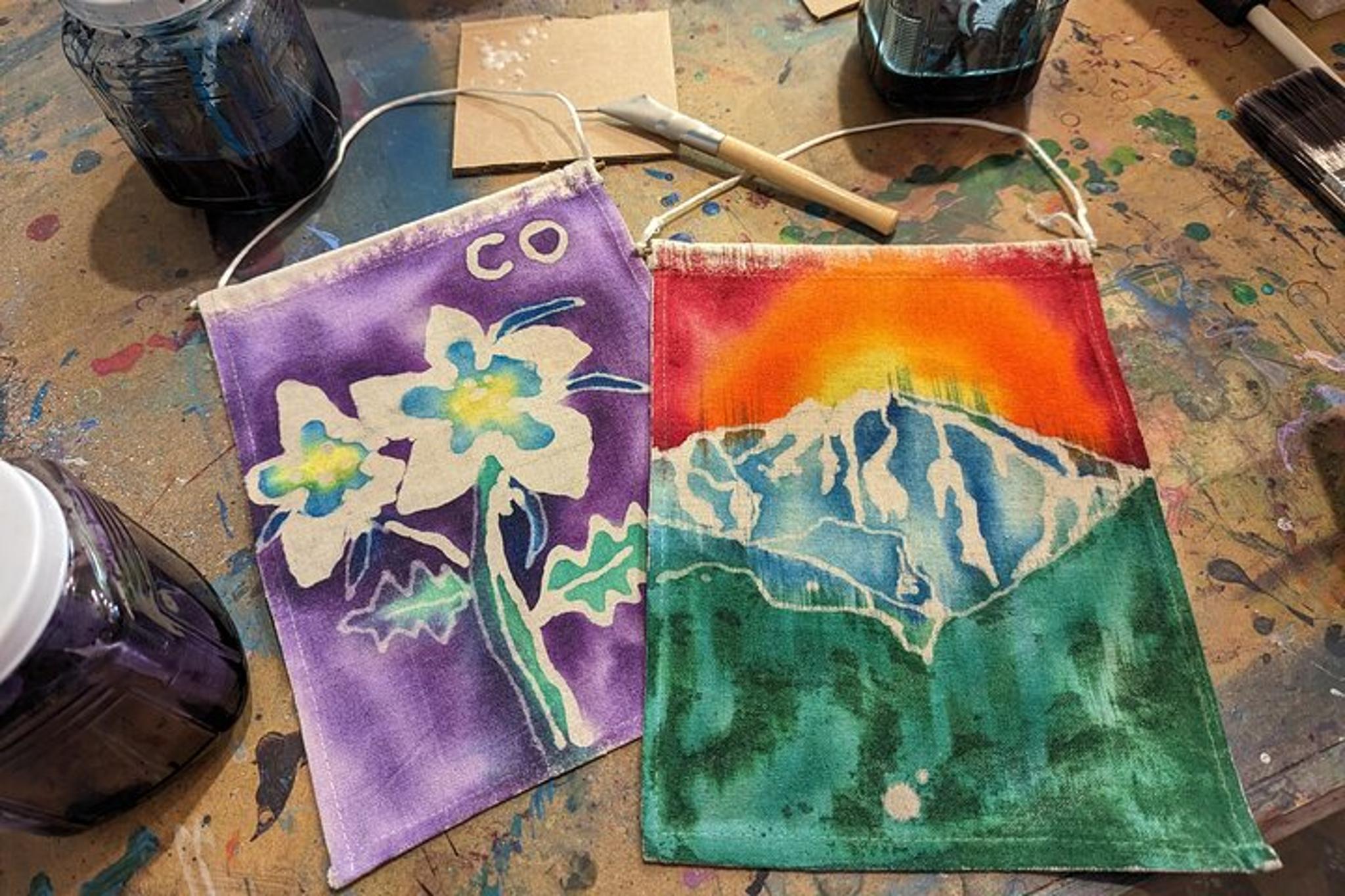Estes Park Batik Tapestry Class
