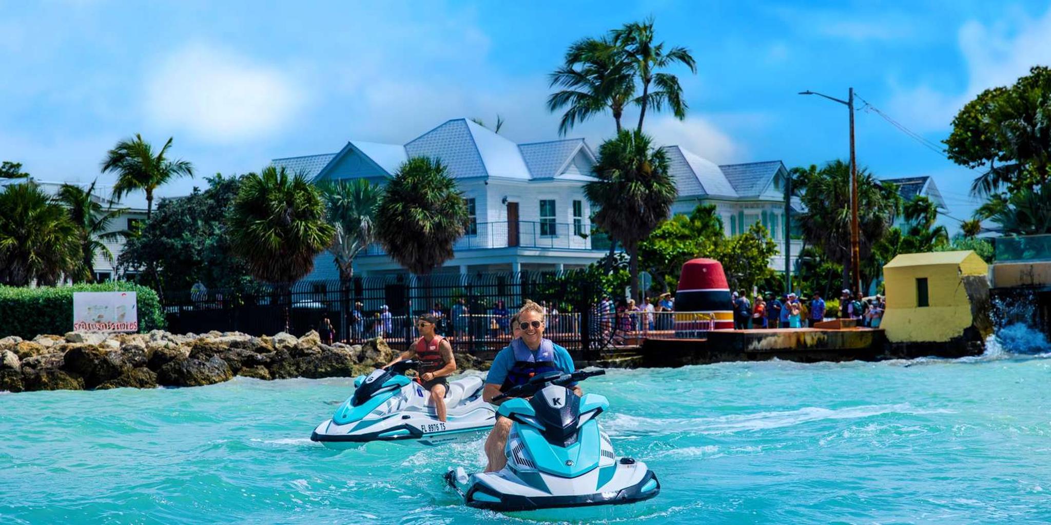 Key West Island Jet Ski Tour with Swim Stop - Image 4