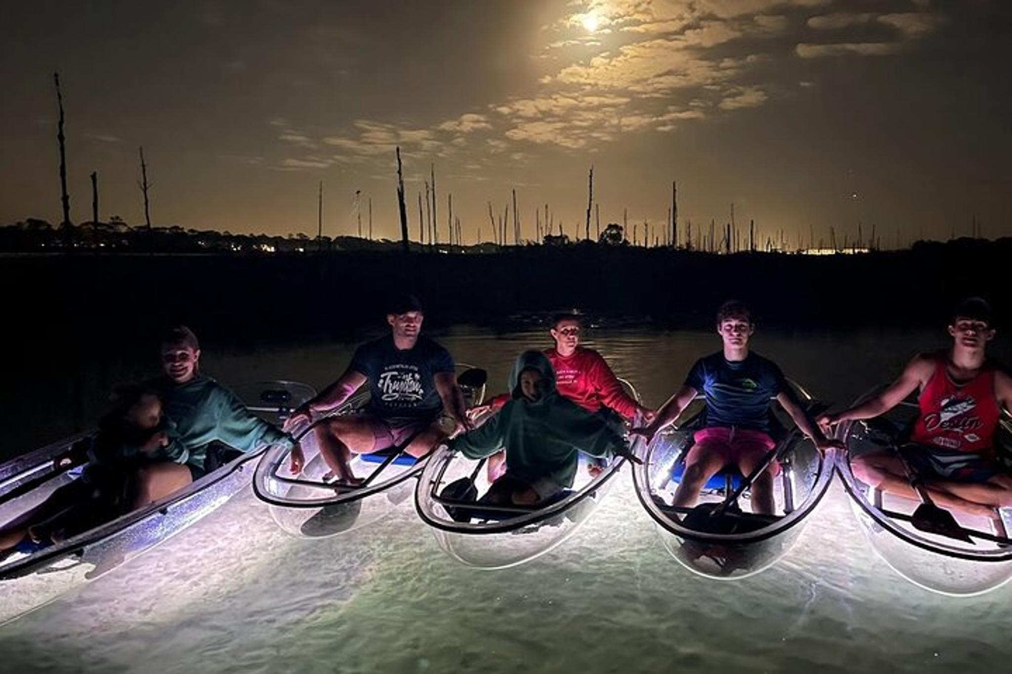 Destin Haunted Clear Kayak Glow Tour - Image 5