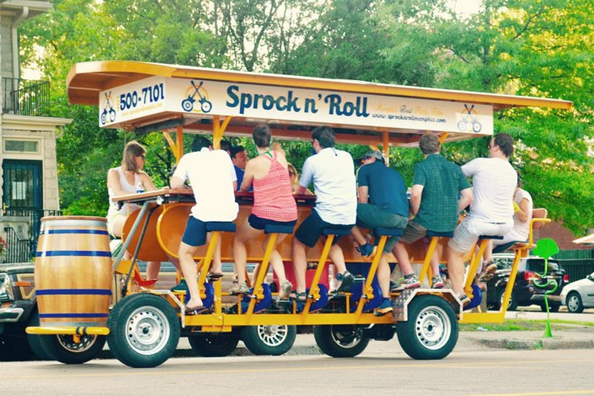 Memphis Party Bike Pub Crawl Midtown 90 Min - Image 2