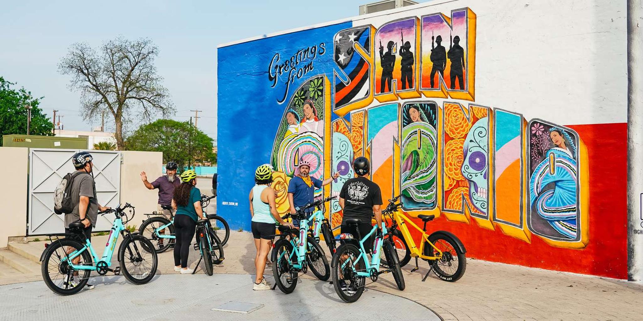 San Antonio E-Bike Tour: Murals and Hidden Gems 2 hr