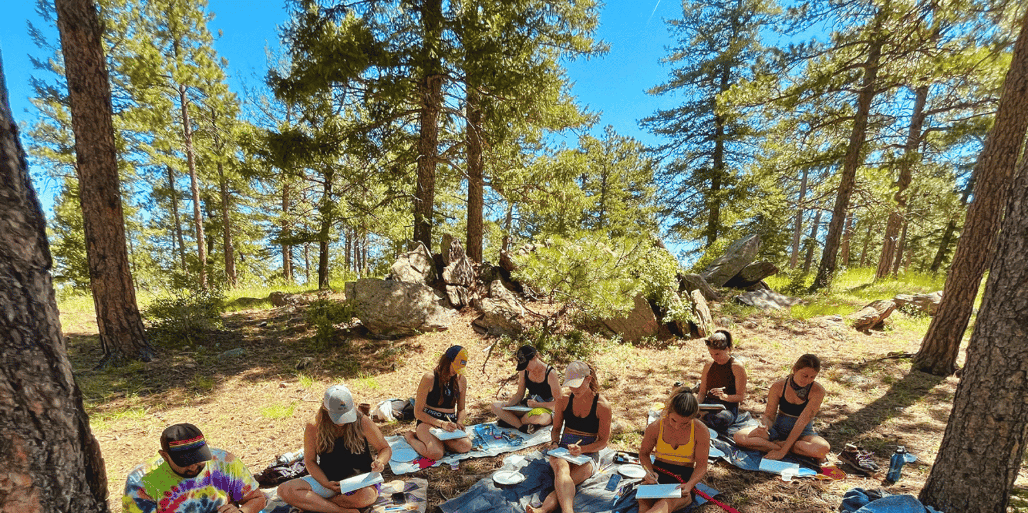 Colorado Rockies Hike & Paint Adventure 4 hr