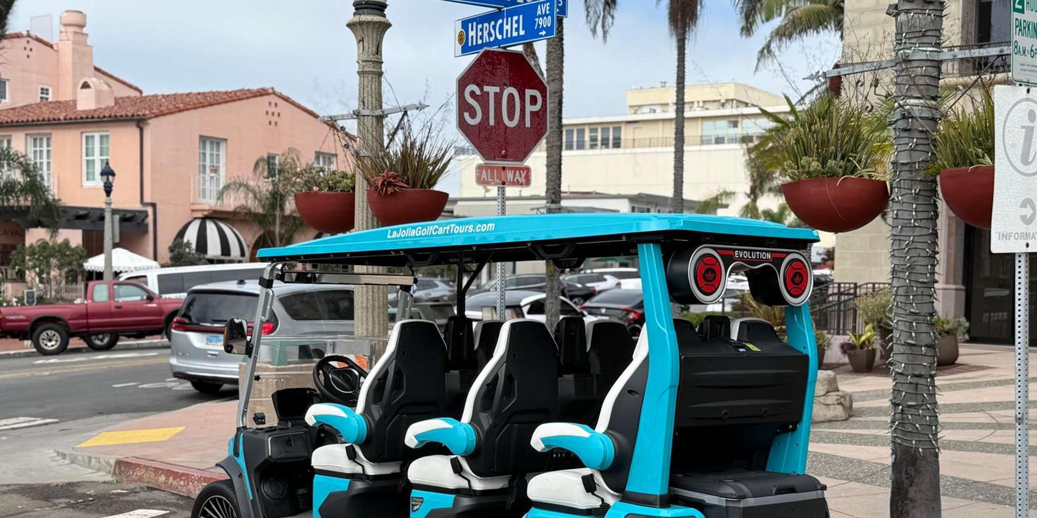 La Jolla Coastal Golf Cart Tour