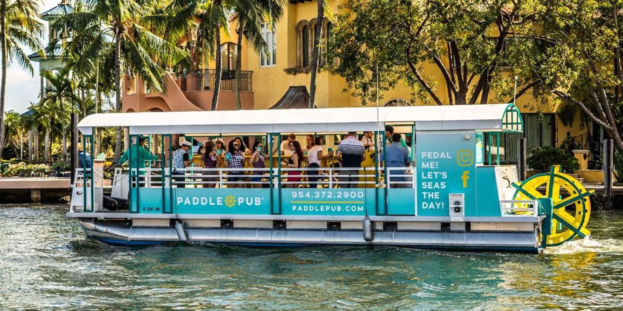 Fort Lauderdale Sandbar Splash and Yacht Tour 2 hr - Image 2