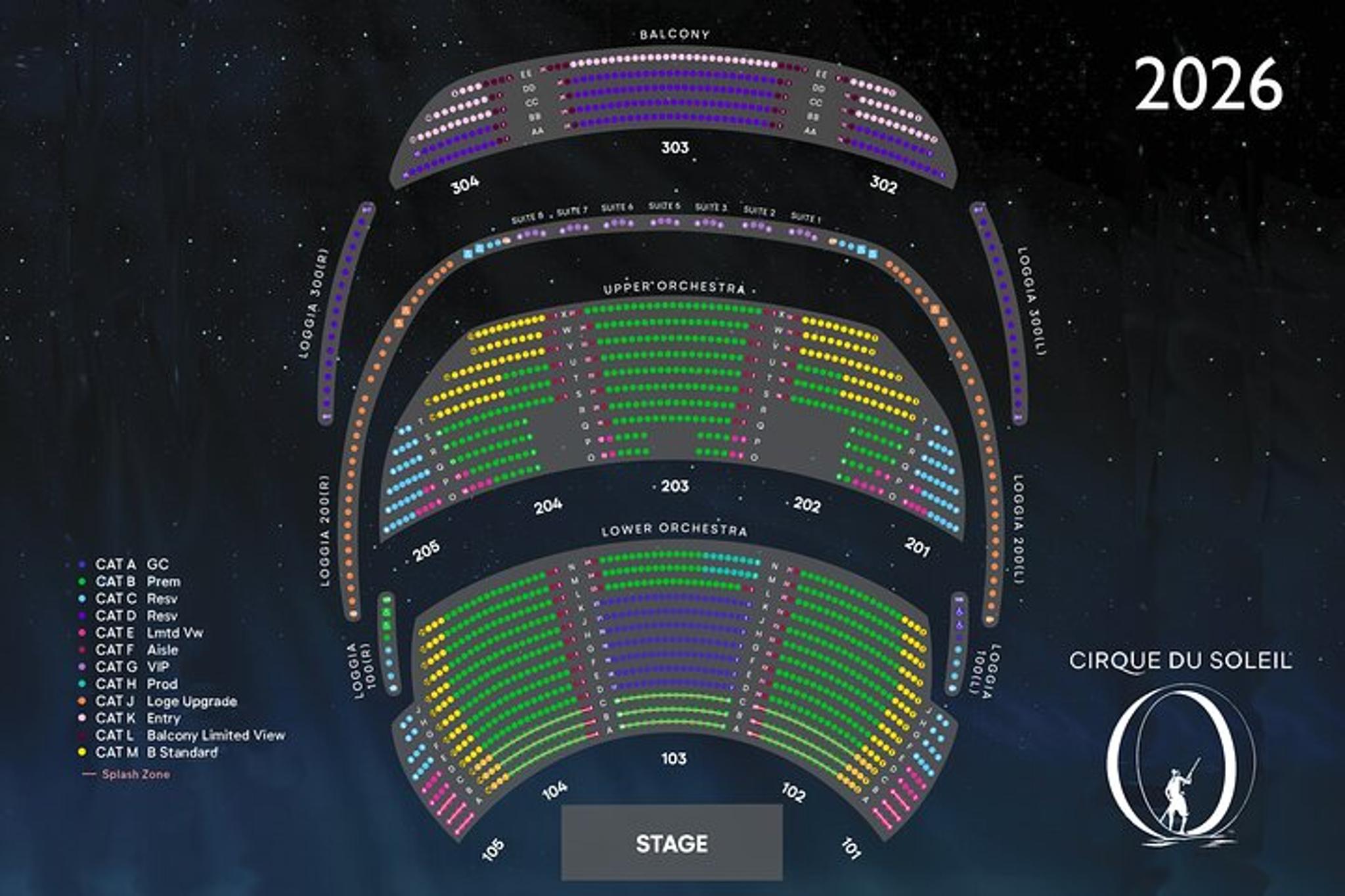 Las Vegas Cirque du Soleil O Show - Image 4