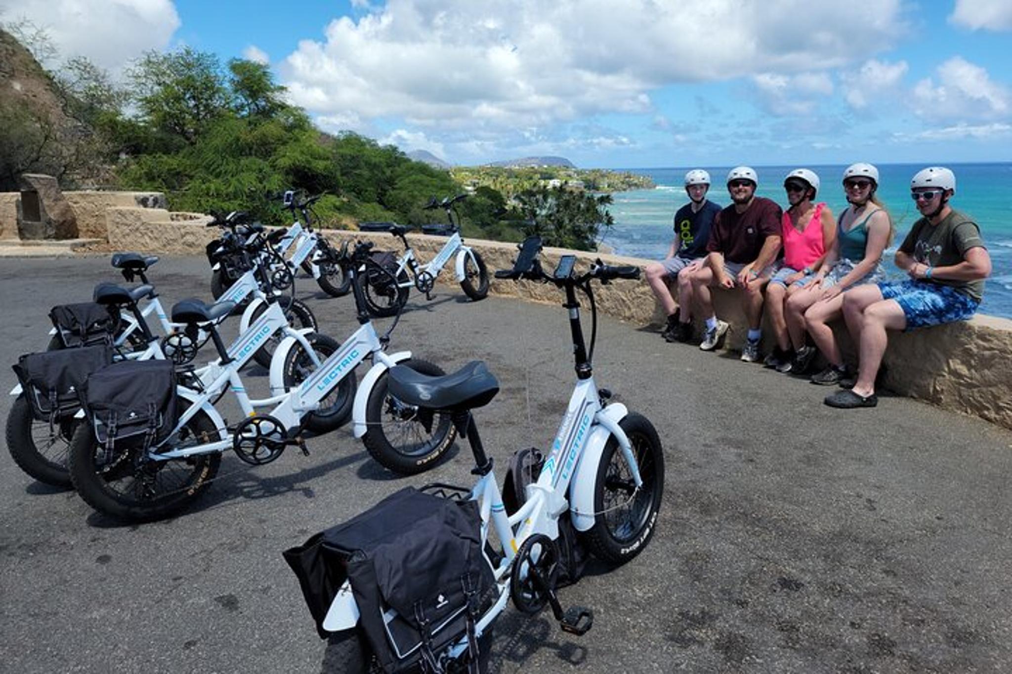 Waikiki Electric Bike and Diamond Head Hike Tour - Image 2