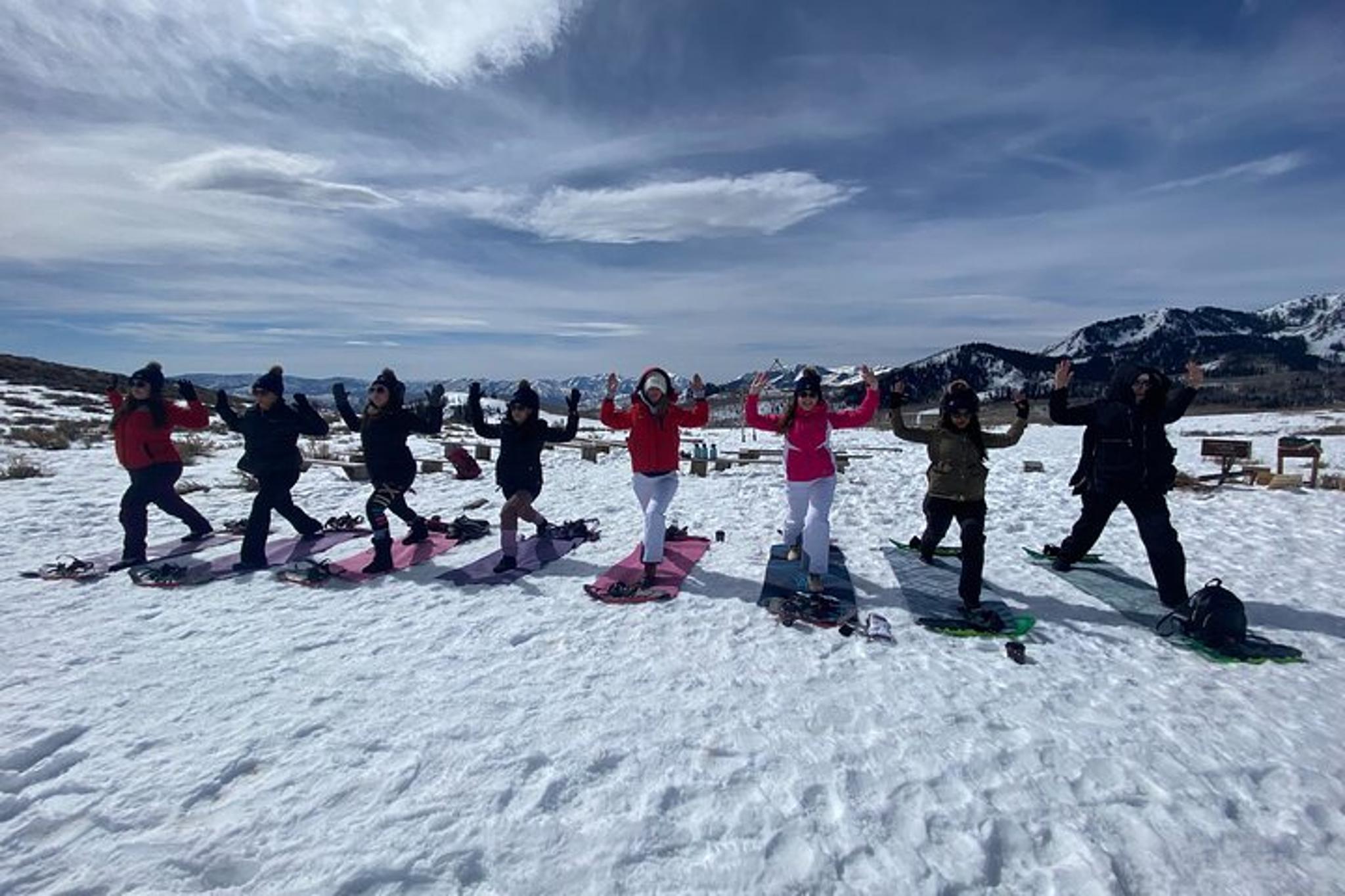 Park City Snowshoe and Snowga Experience