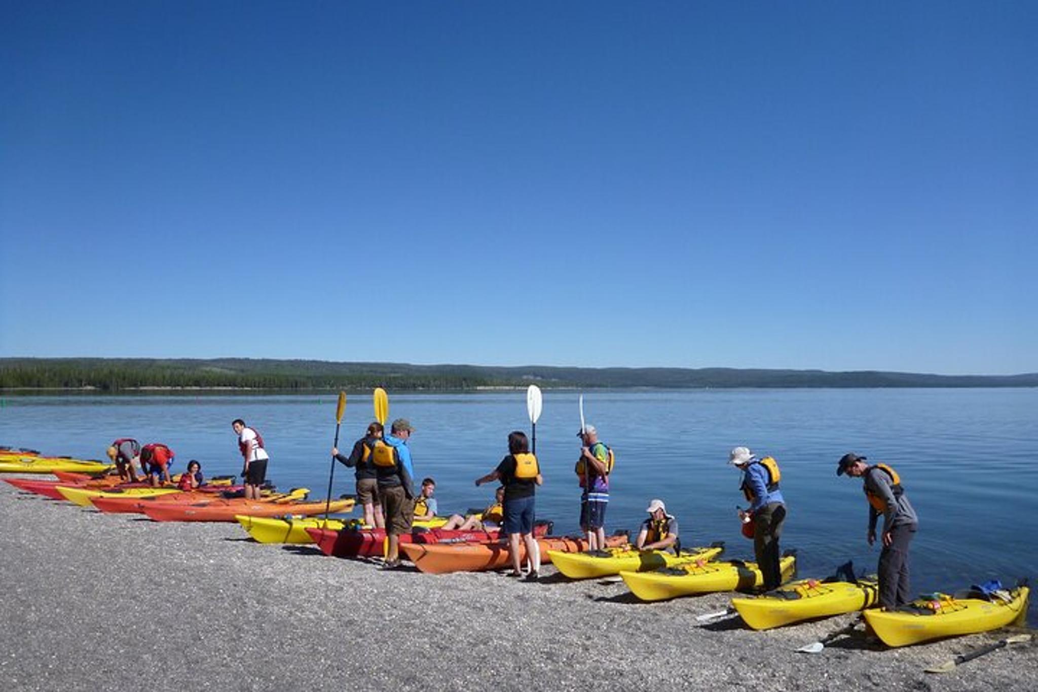 Yellowstone Lake Kayak Tour