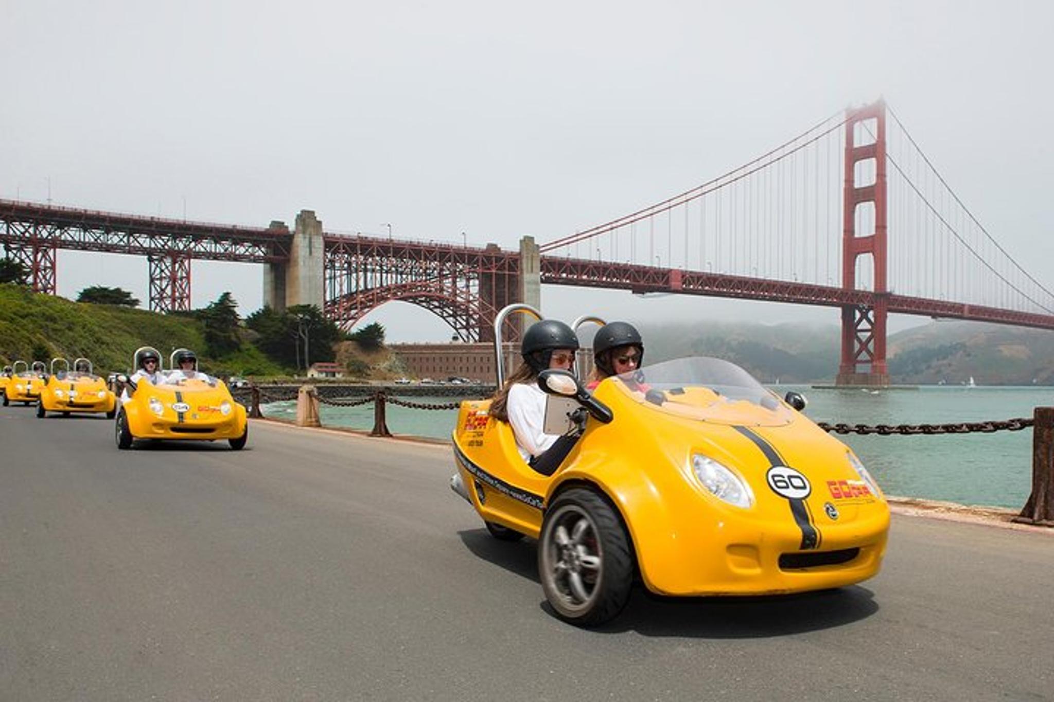 San Francisco GoCar Tour Golden Gate Bridge & Park 3 Hr - Image 3