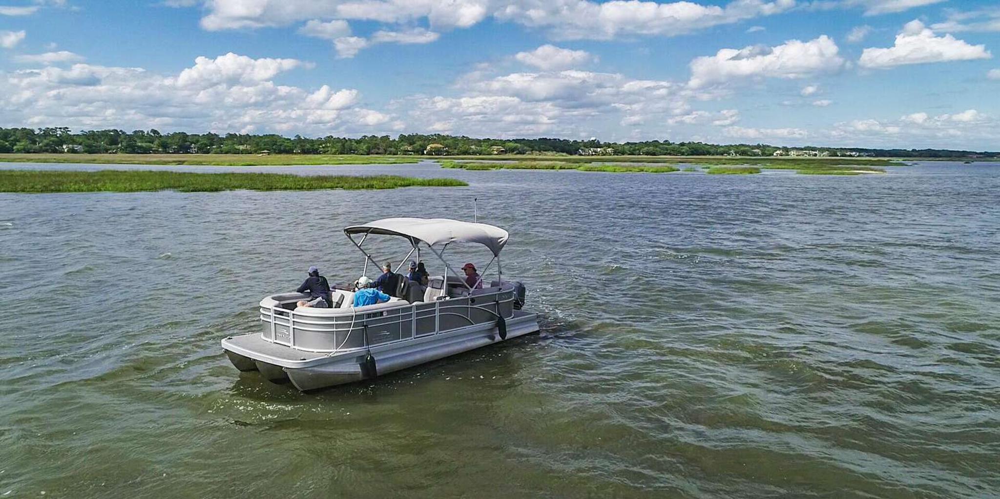Hilton Head Pontoon Boat Rental 4 hr