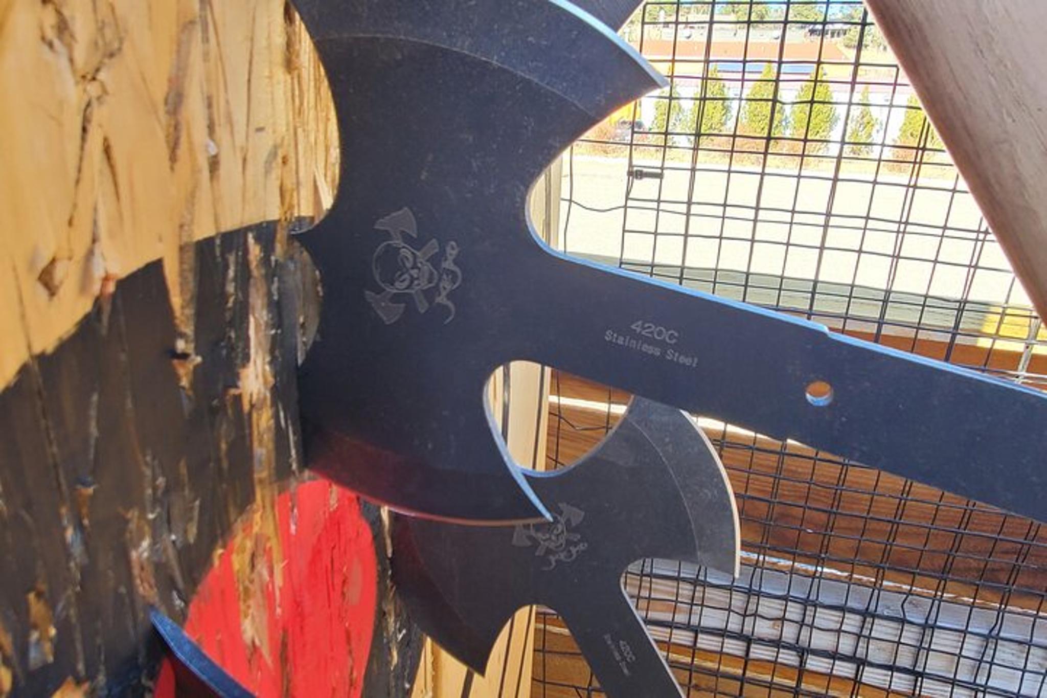 Estes Park Ax Throwing Activity