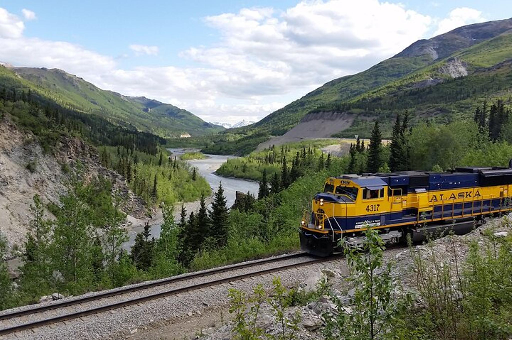 Denali to Fairbanks Train Journey