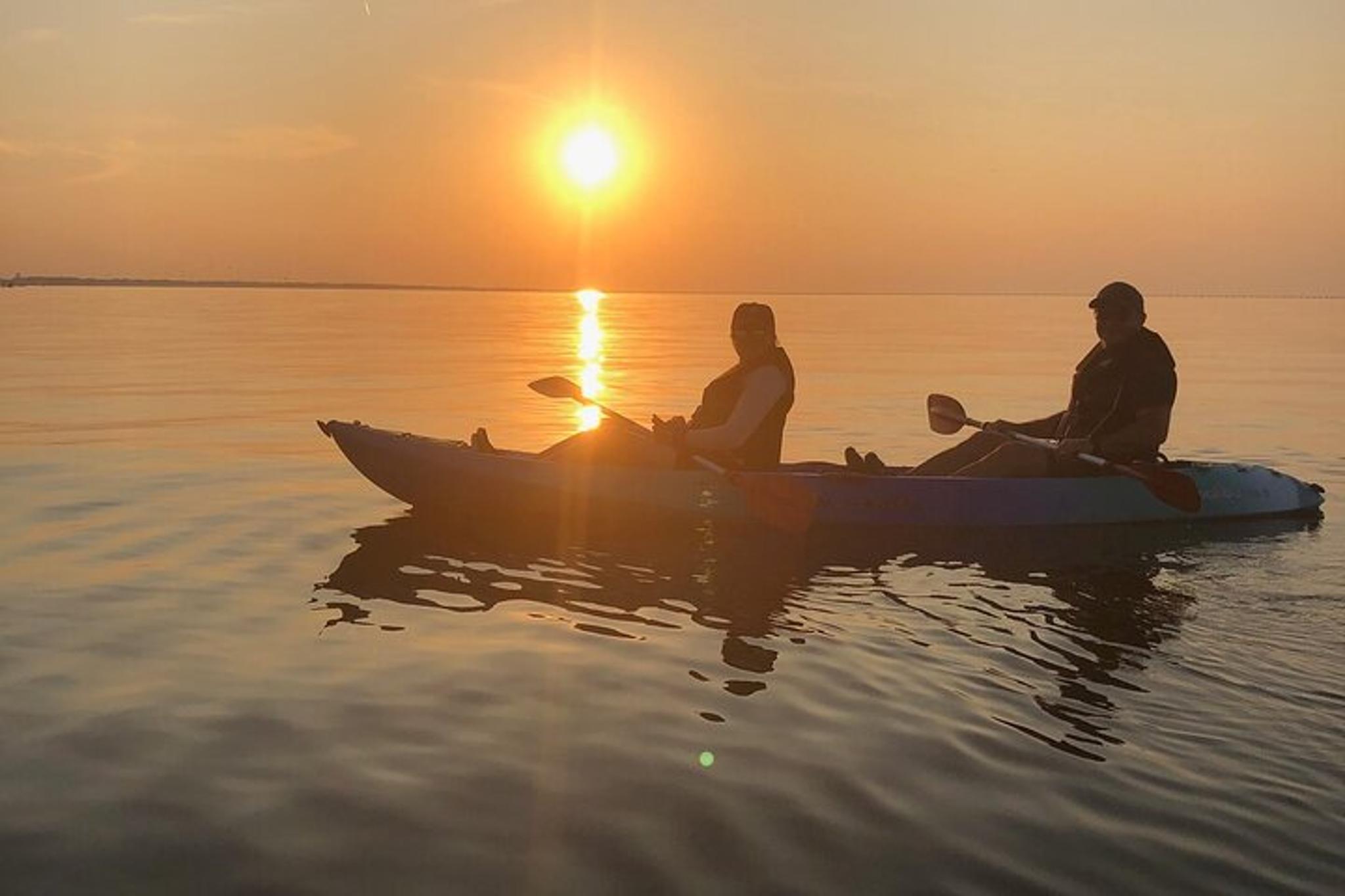 Virginia Beach Dolphin Kayak Tour at Sunset 2 hr - Image 4
