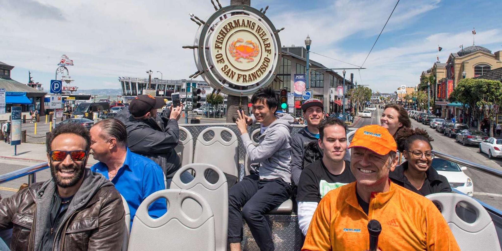 San Francisco Hop-on Hop-off Bus, Boat, and Bike Tour