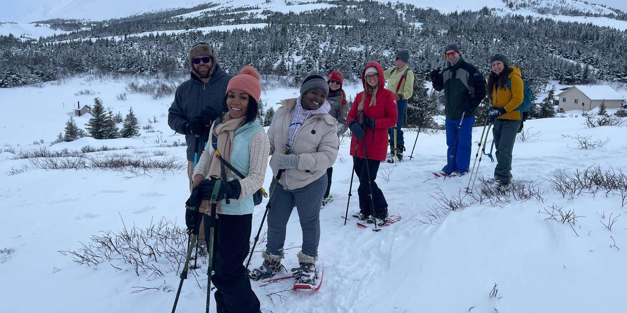 Anchorage Glen Alps Snowshoeing Adventure