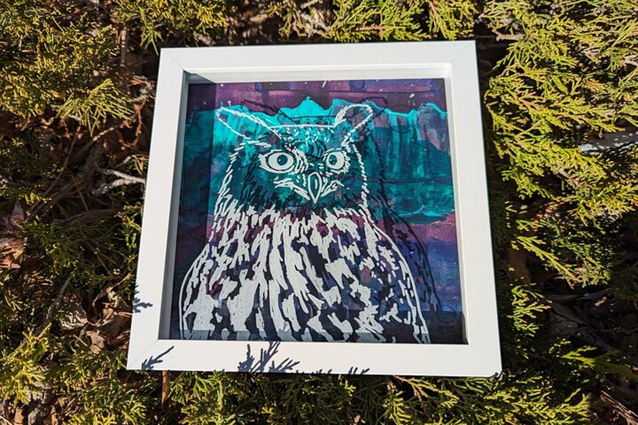 Estes Park Wildlife Shadow Box Art Class - Image 3