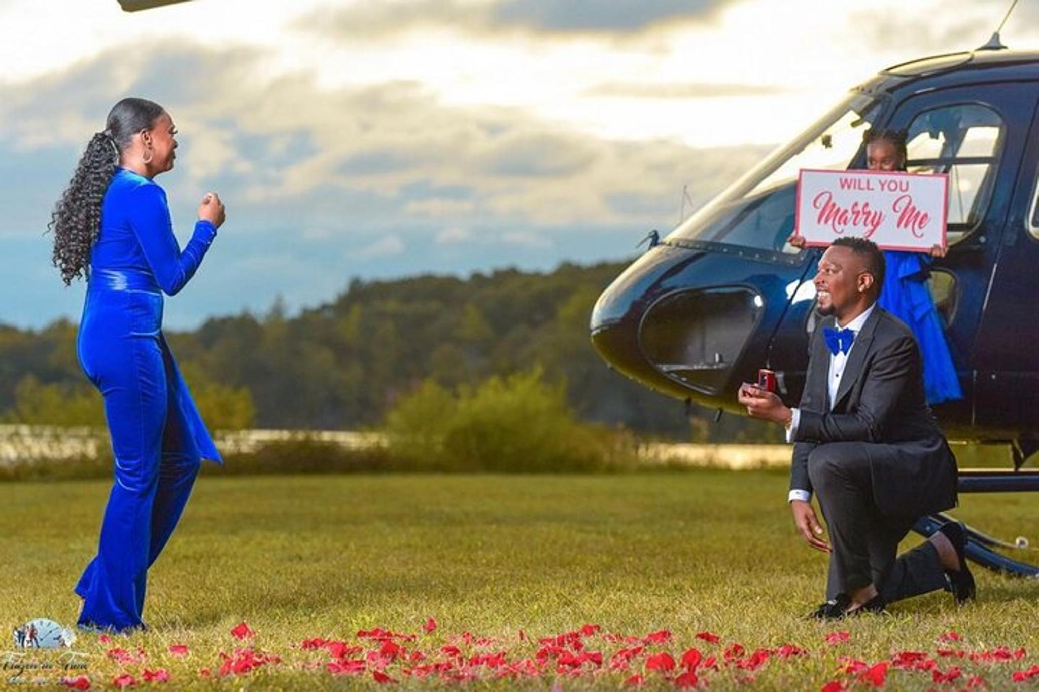 New York City Romantic Helicopter Proposal - Image 2