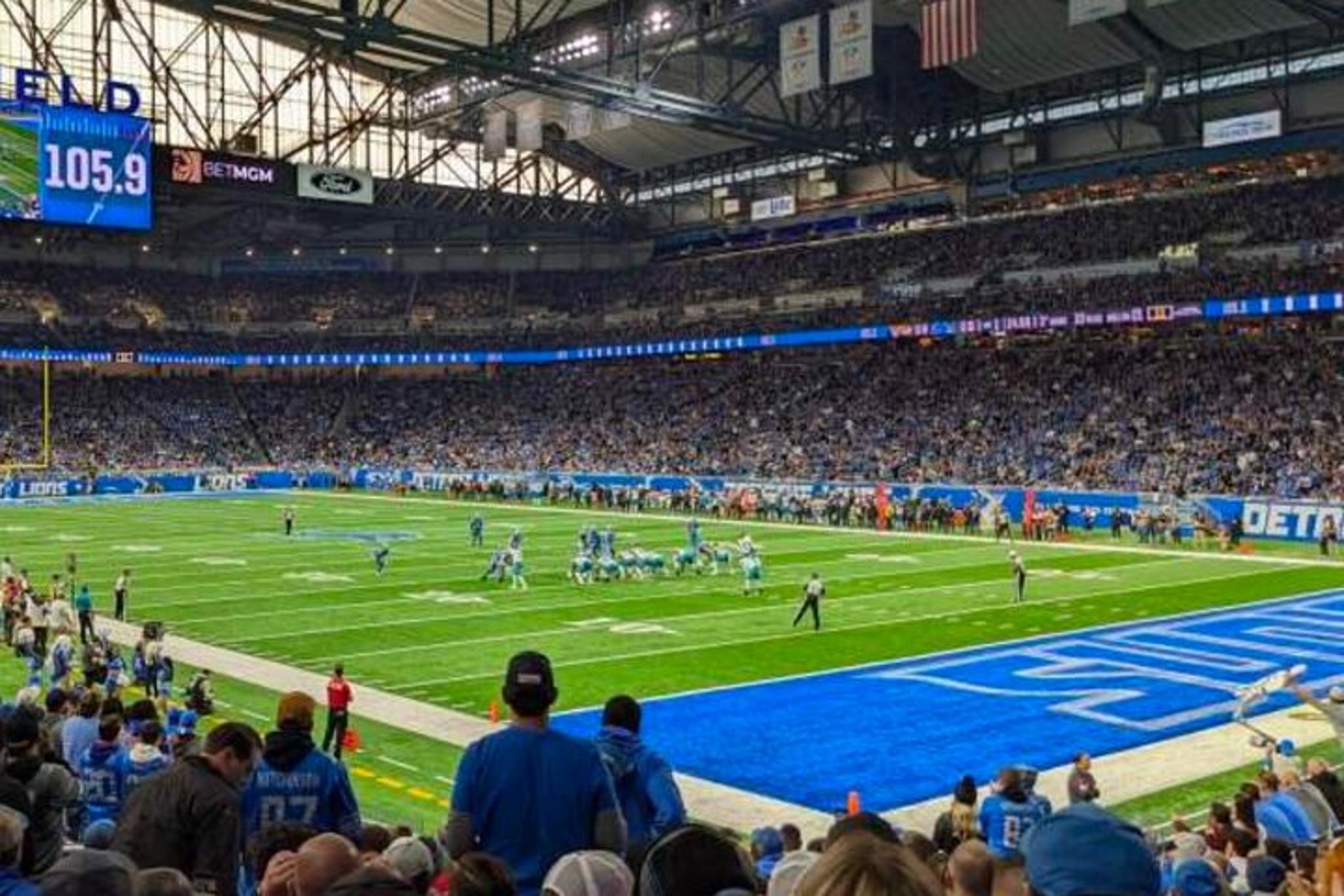 Detroit Lions Football Game Ticket - Image 3