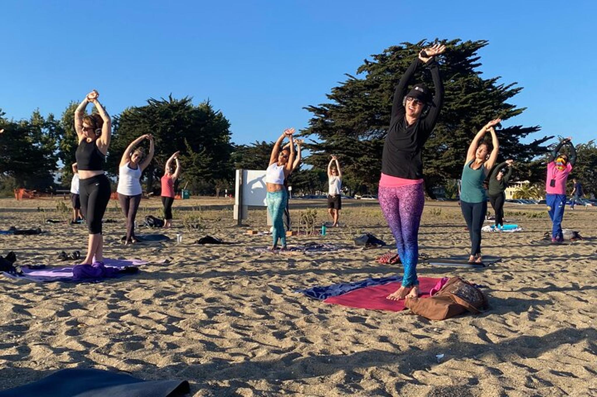 Oakland Yoga Class at Lake Merritt Pergola - Image 2